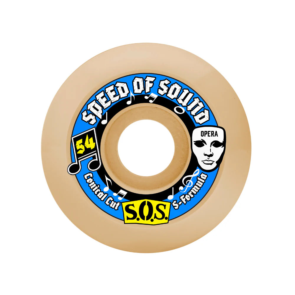 Opera Skateboards SOS Mezzo Hardline Conical Wheels - 54mm