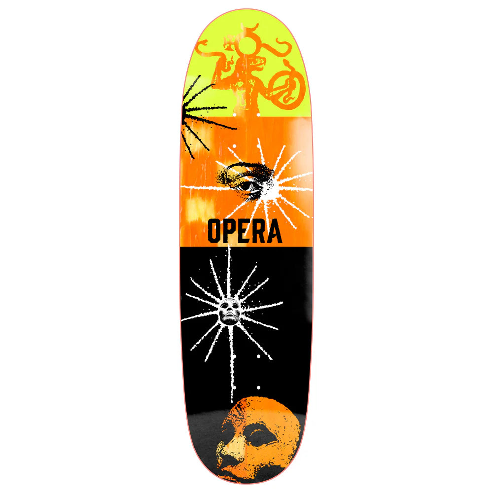 Opera Skateboards Enlighten EX7 Deck Yellow Orange - 9"
