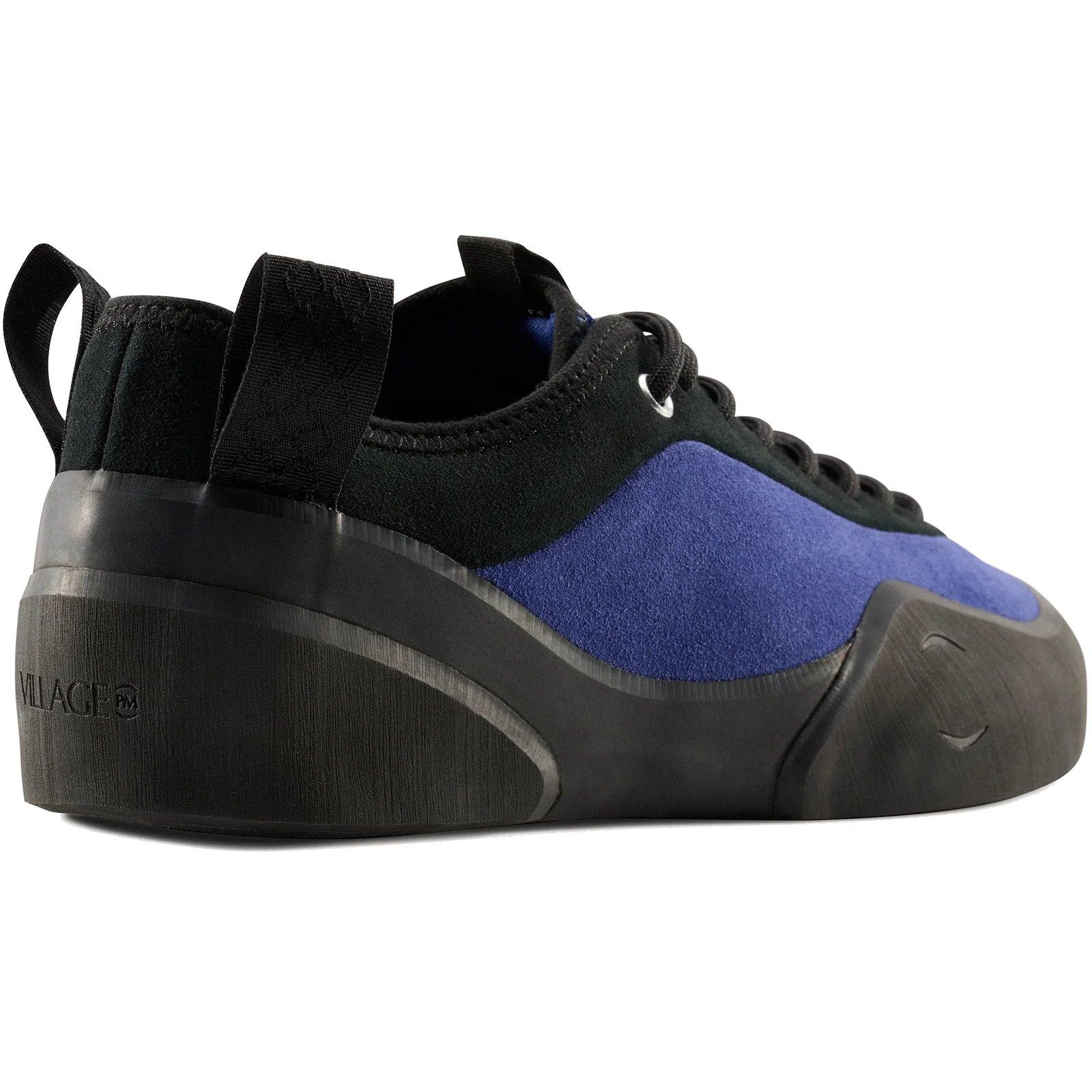 Village PM 1:00 Pm Shoes - Bluperint/Natural Black Suede