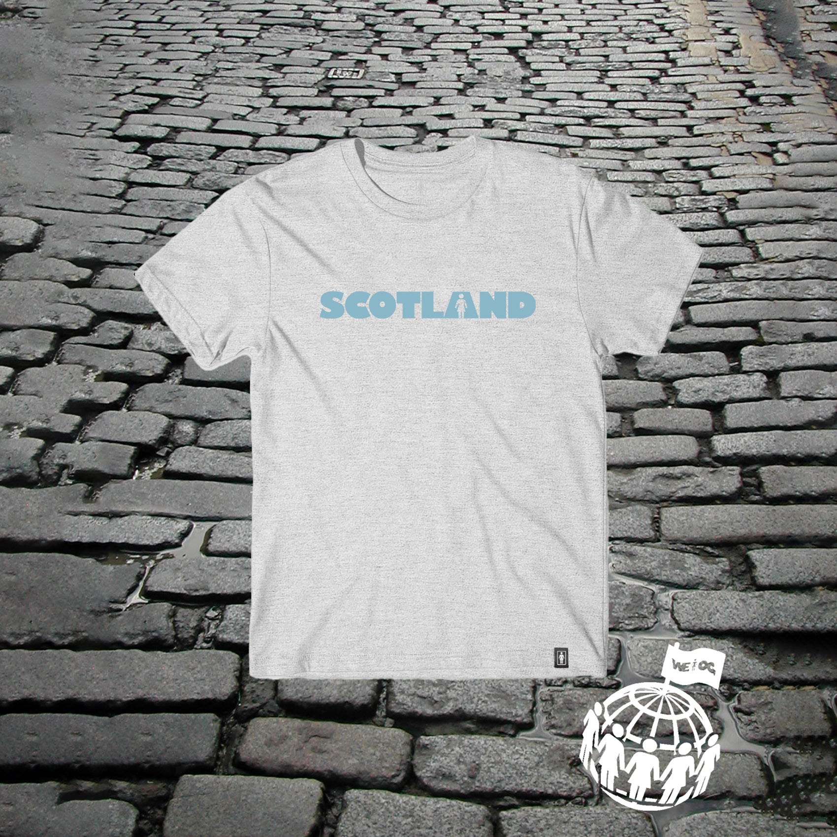 Girl x Focus Scotland WE-OG T-shirt - Grey