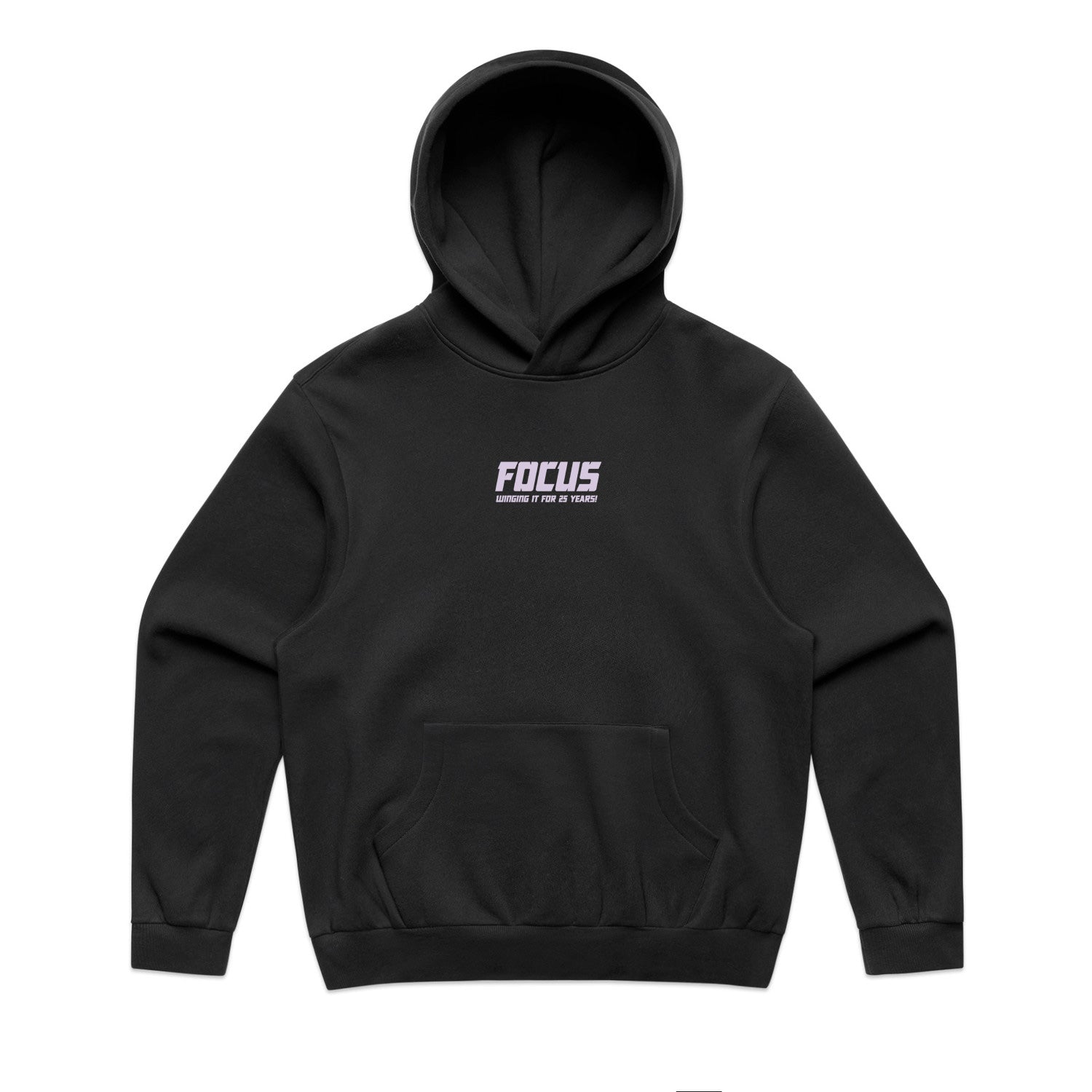 Focus Greatest Hits XXV Hooded Sweatshirt - Black/Light Pink