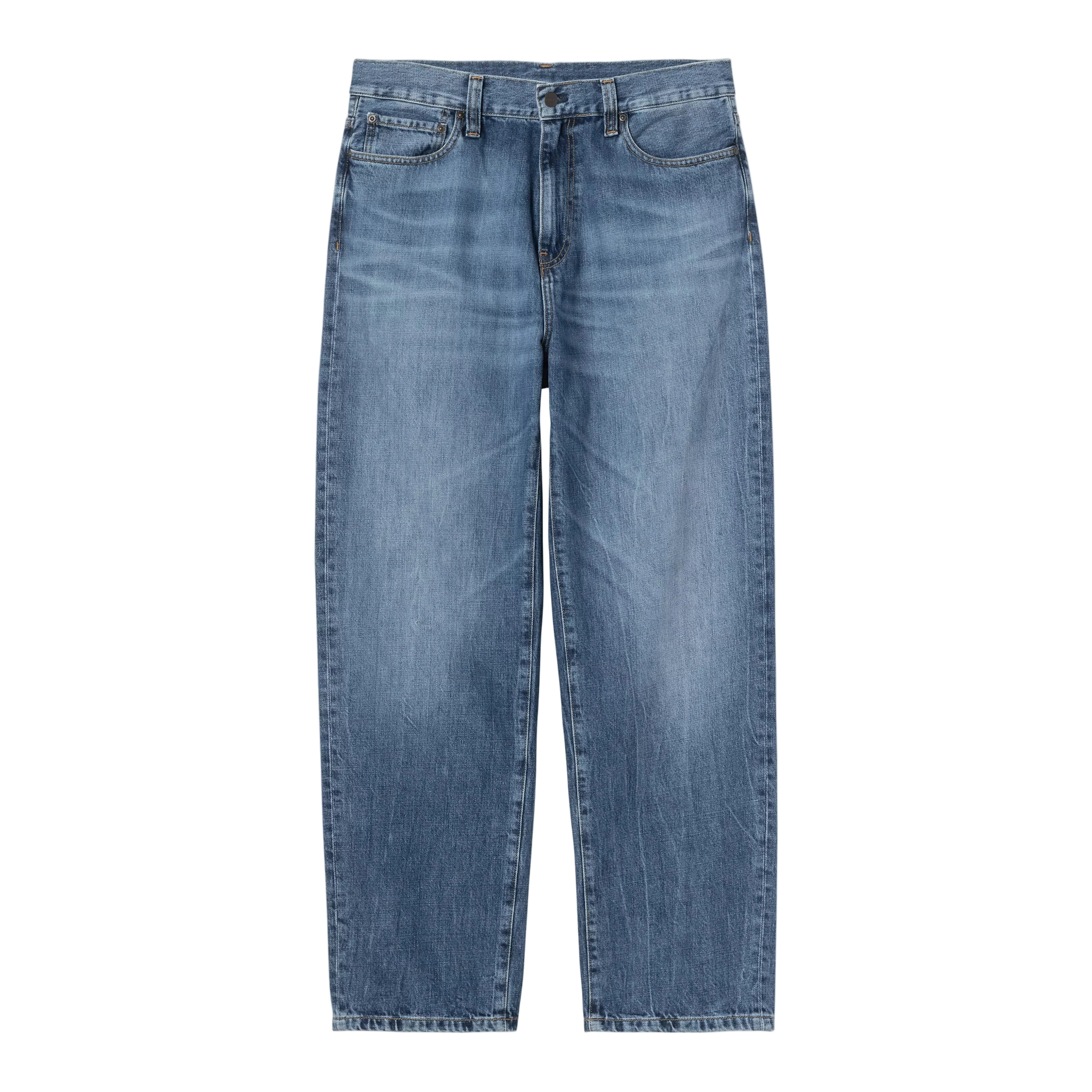 Carhartt WIP Aaron Pant - Blue Marble Used Wash