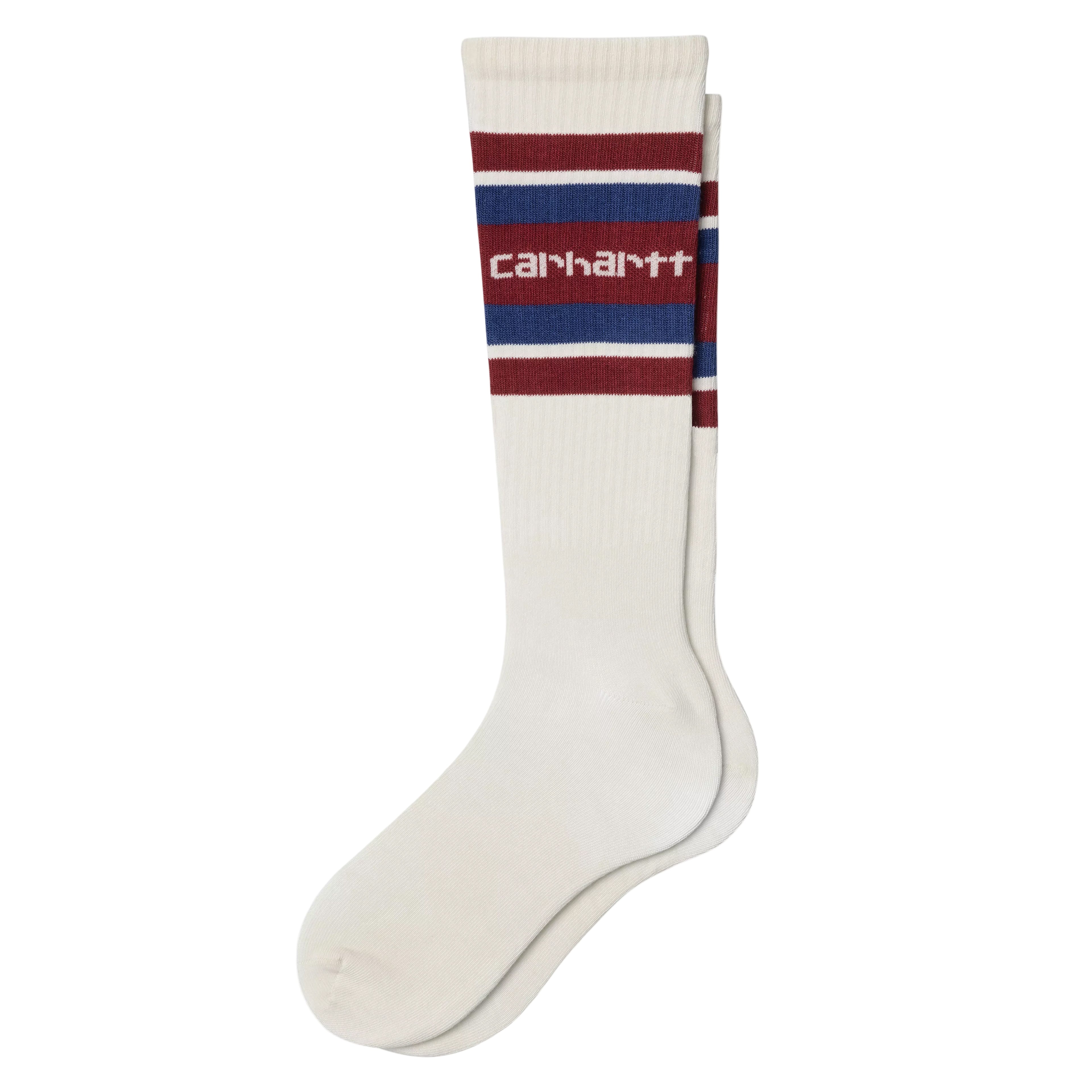 Carhartt WIP Connors Socks - Natural/Scarlet/Wolfsbane