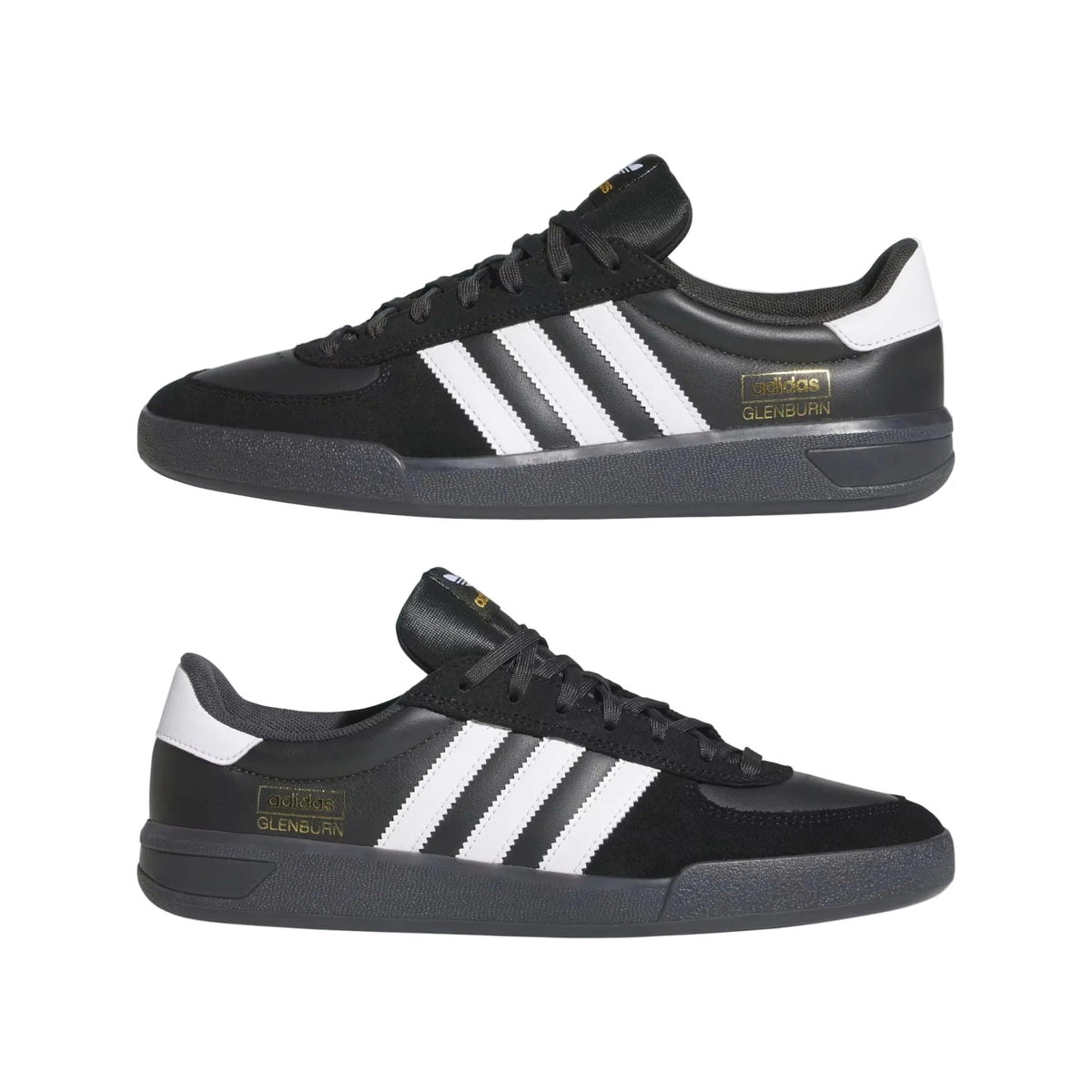 Adidas Skateboarding Glenburn Shoes - Core Black/Cloud White/Carbon