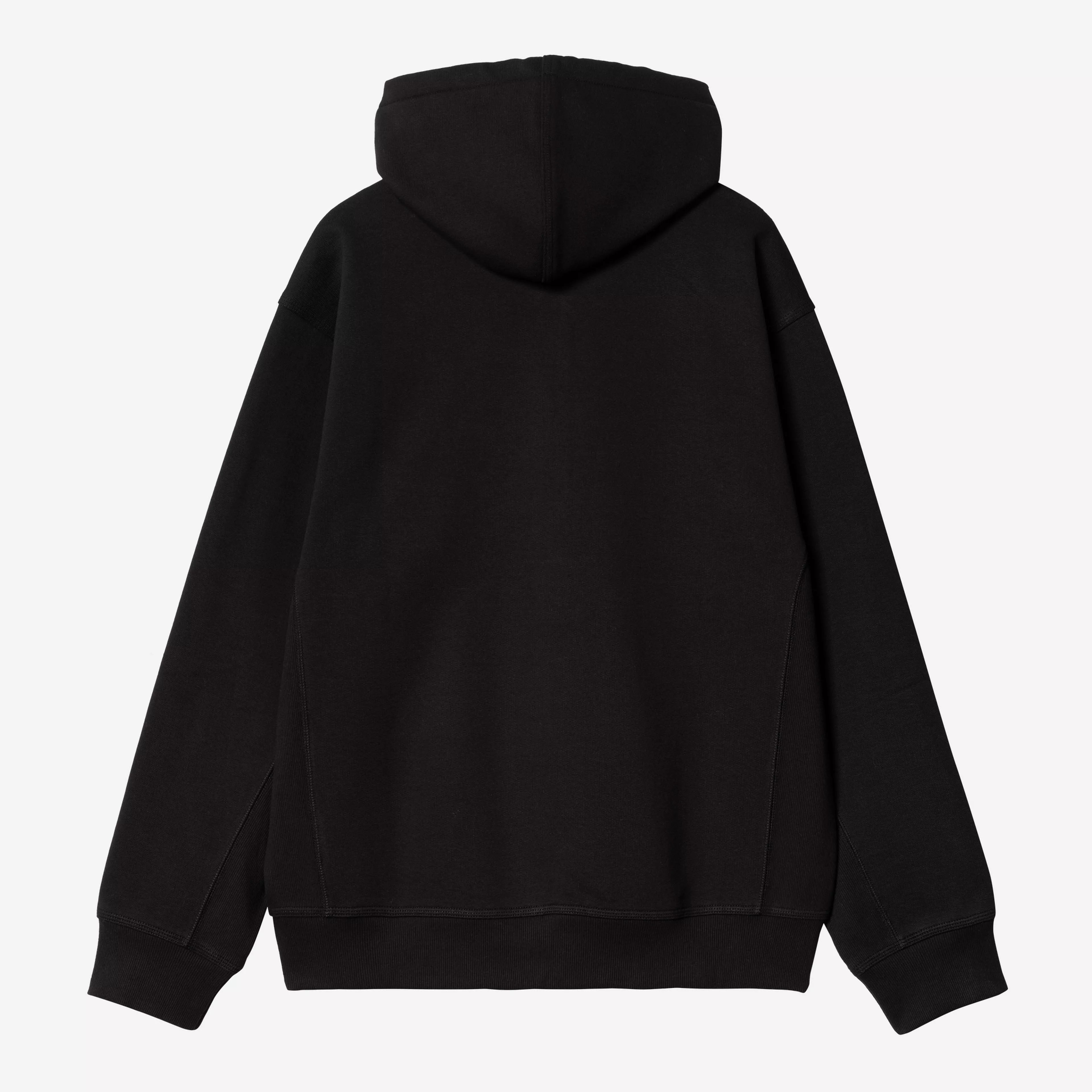 Carhartt WIP Hooded American Script Jacket - Black