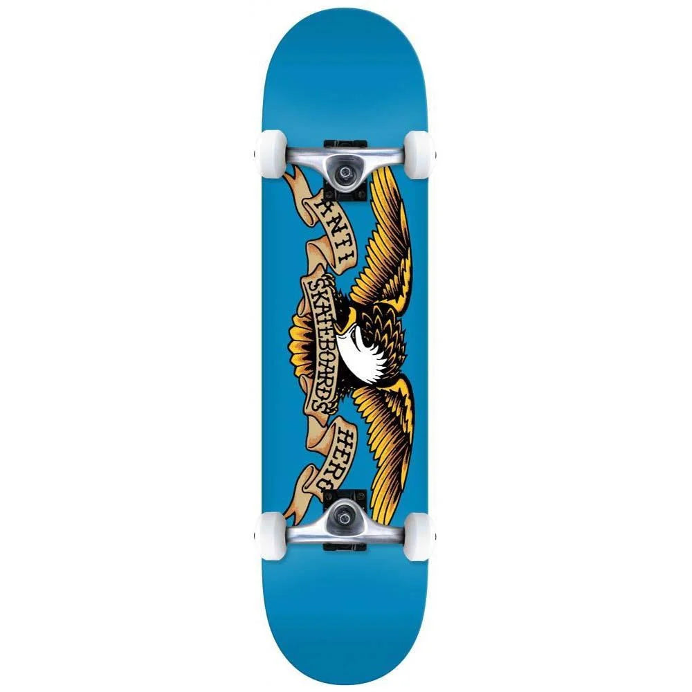 Anti Hero Eagle Complete Skateboard - 7.5 Blue