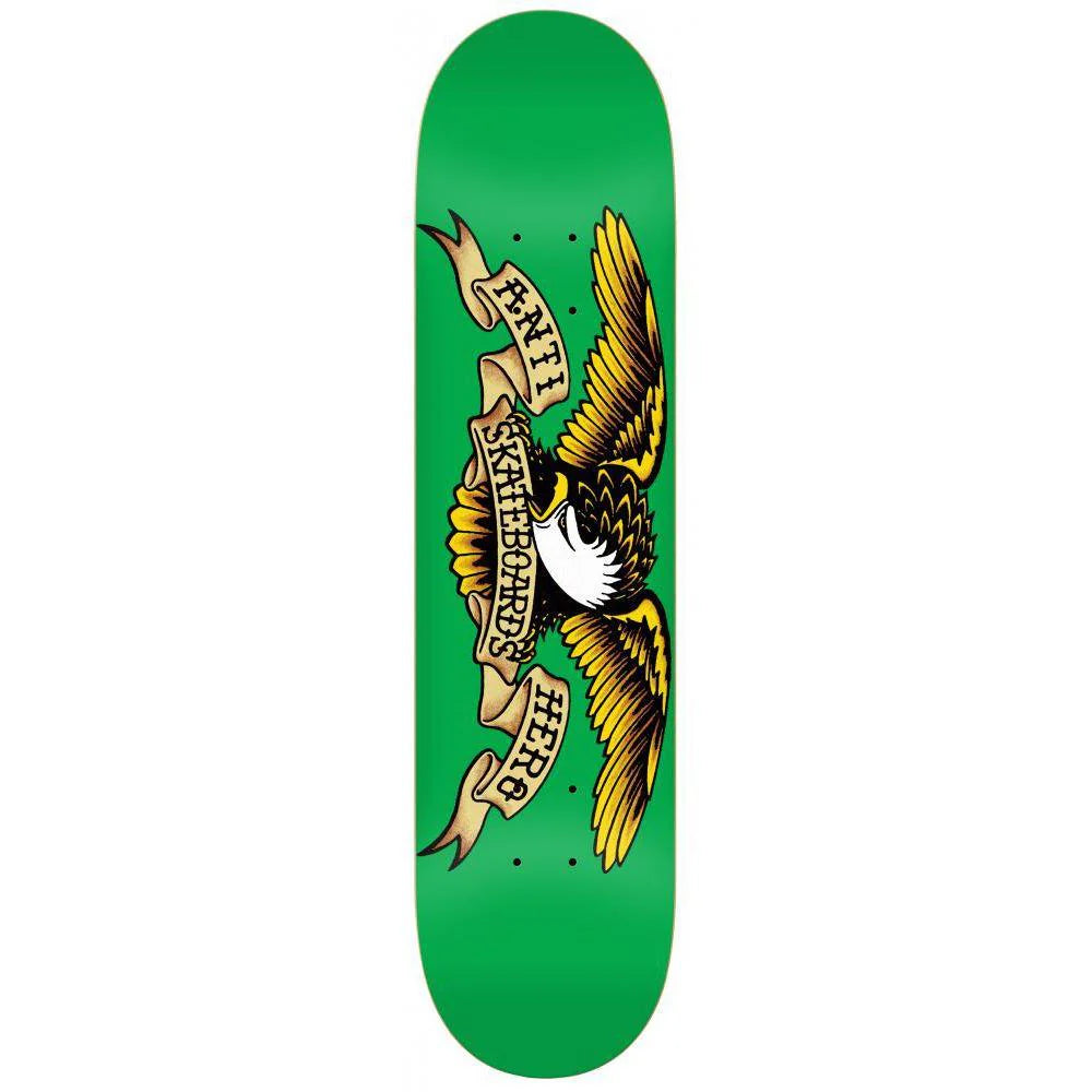 Anti Hero Classic Eagle Deck Green - 7.81"