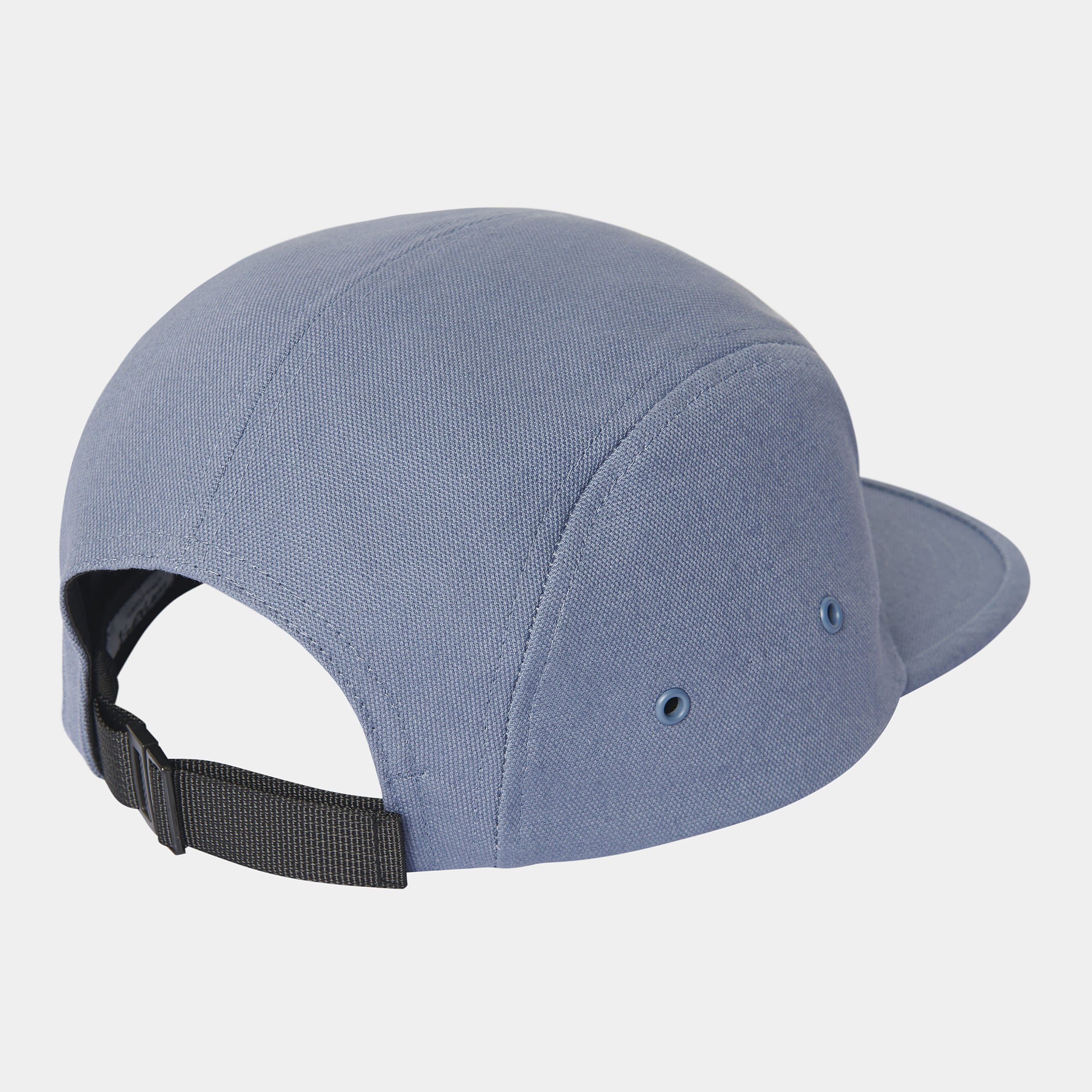 Light blue Carhartt cap with woven logo. Free UK shipping on orders over £50.