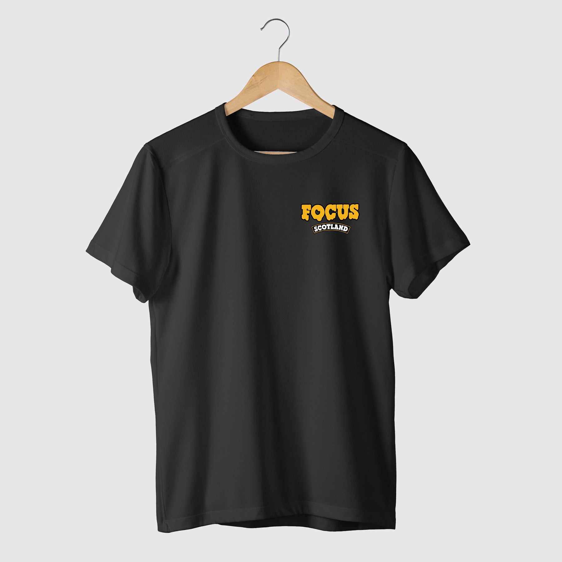 Focus Melted Coo T-shirt - Black