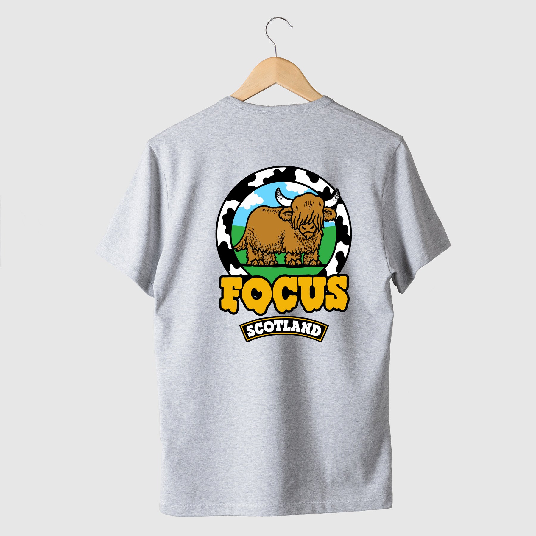 Focus Melted Coo T-shirt - Sport Grey