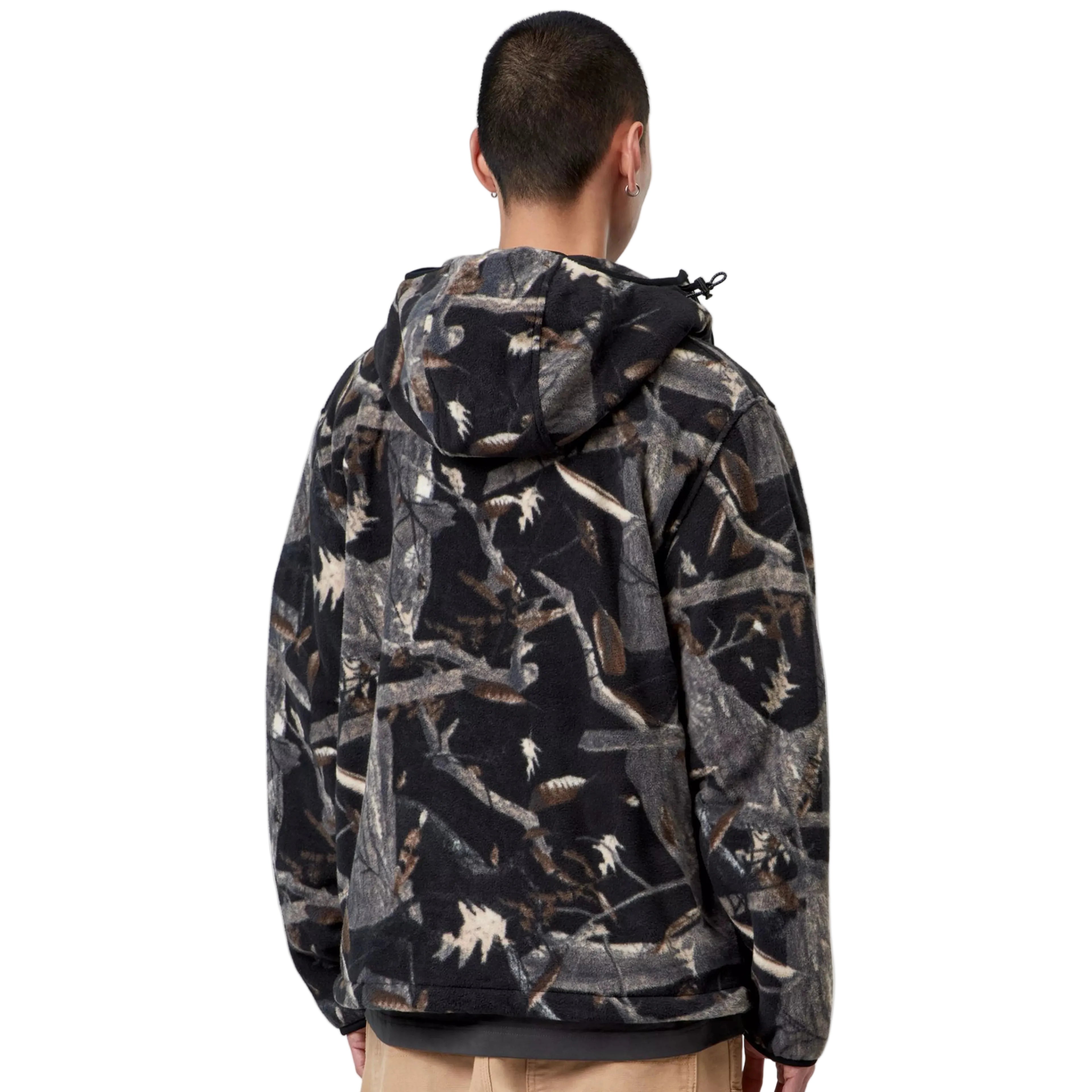 Carhartt WIP Blevin Liner Fleece Jacket - Camo Feather Tree/Black