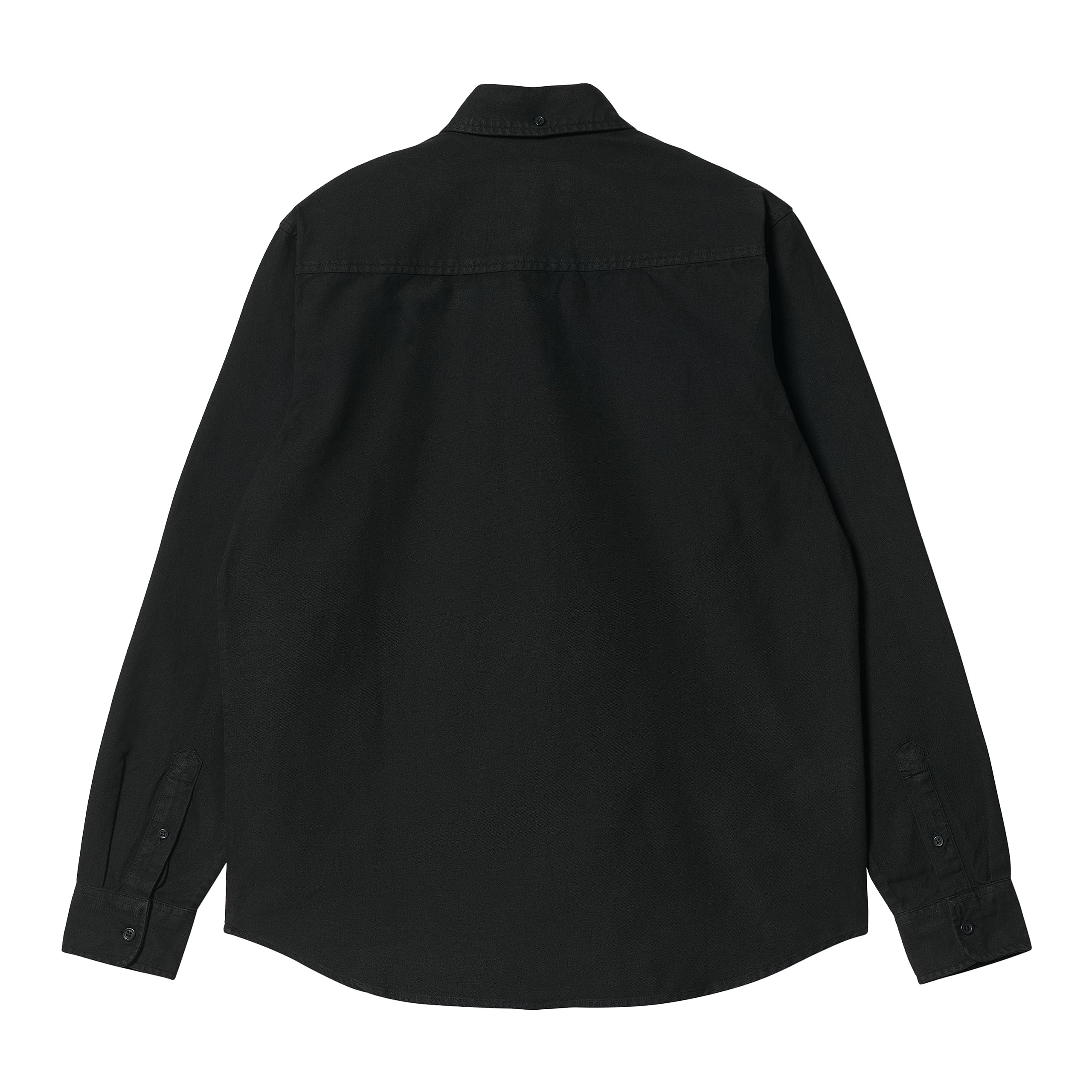 Carhartt WIP Bolton Shirt - Black Rinsed