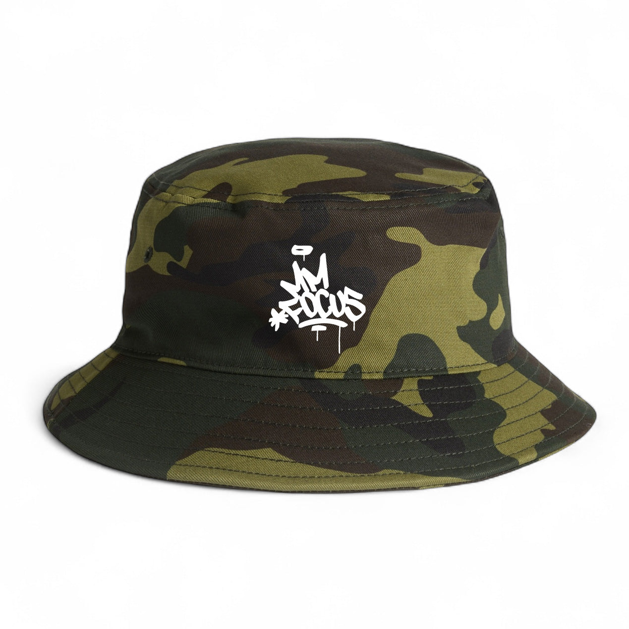 Focus MM Focus Bucket Hat - Camo Green