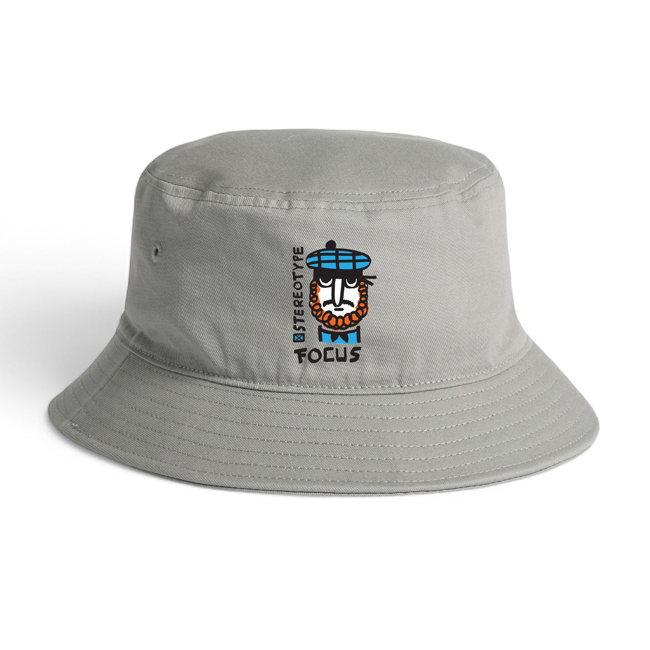 Focus Stereotype Bucket Hat - Storm Grey