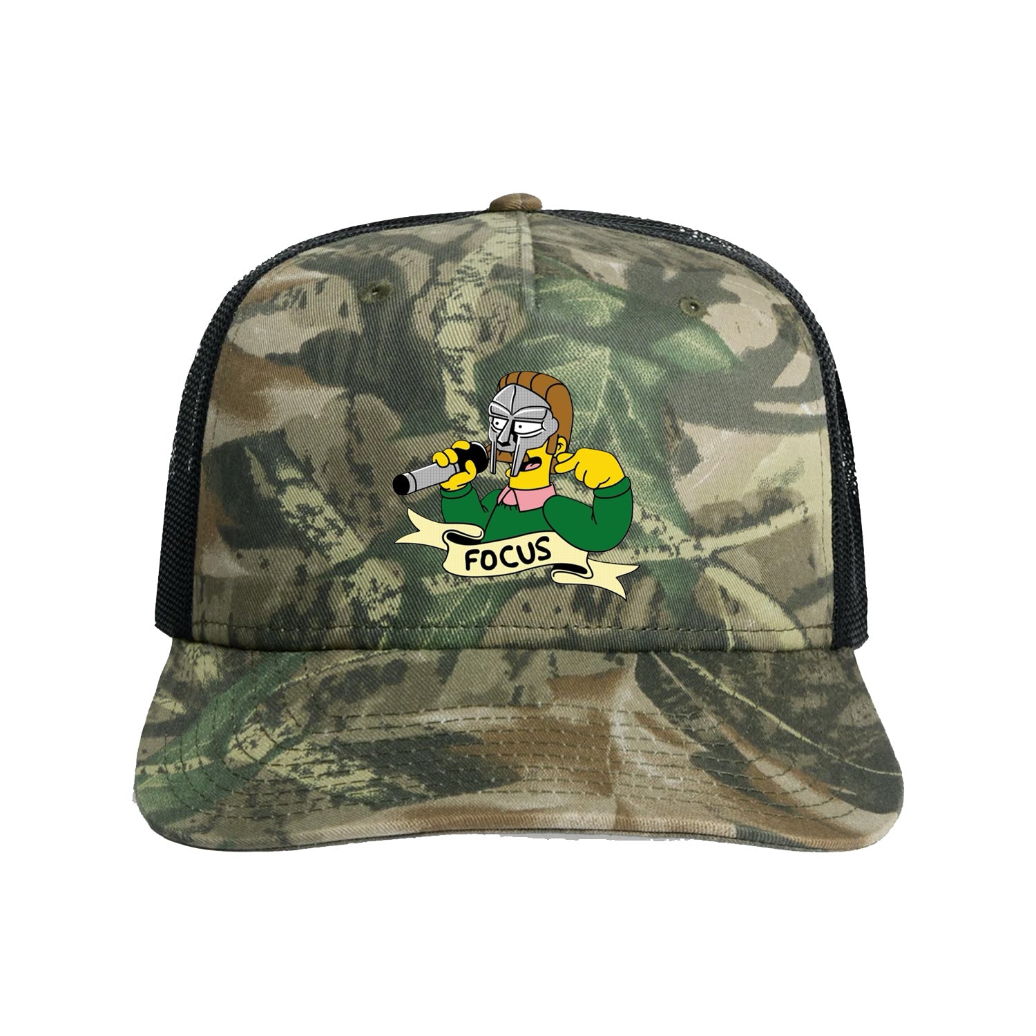 Focus NF DOOM Mesh Cap - Green Camo