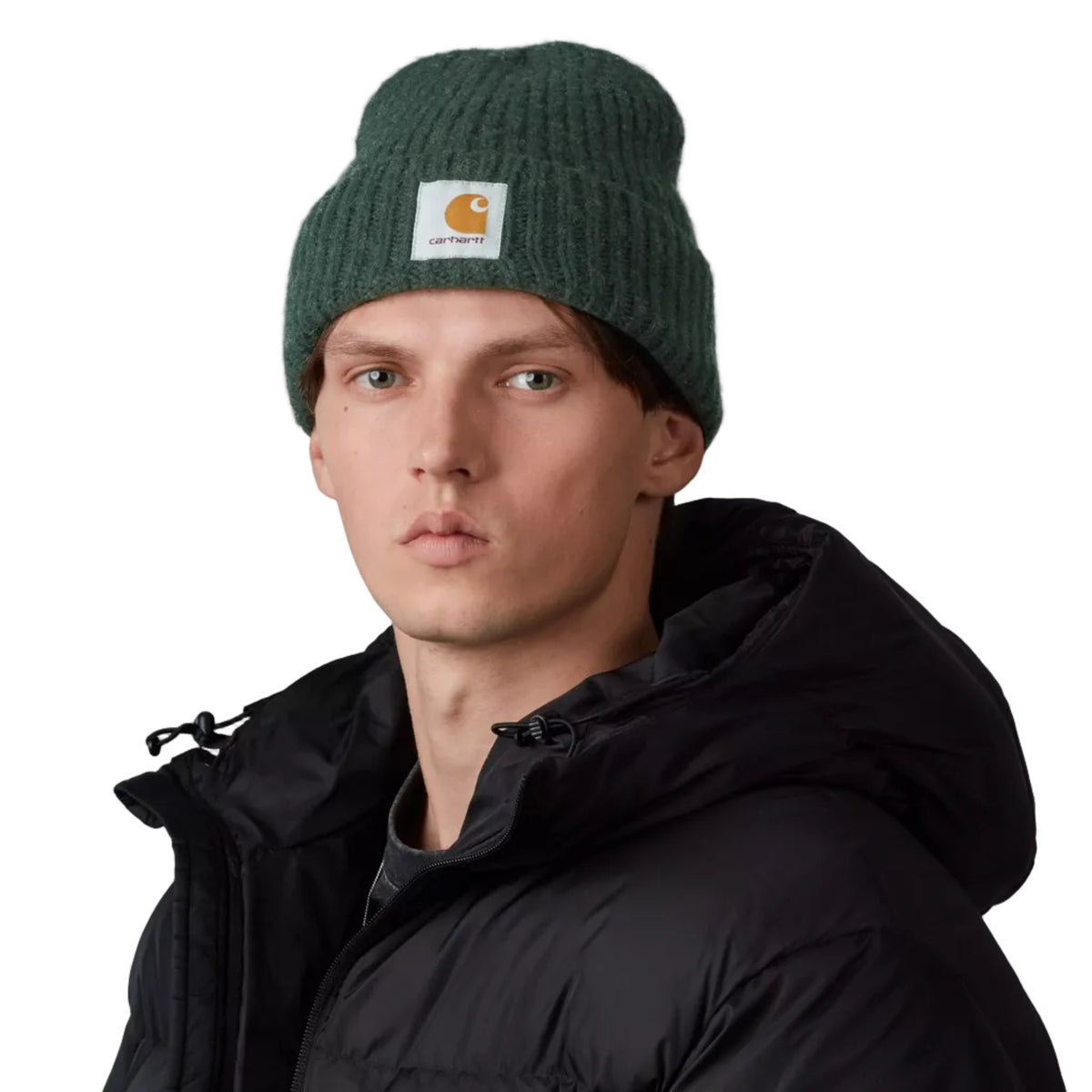 Carhartt WIP Anglistic Beanie - Speckled Dark Scarab