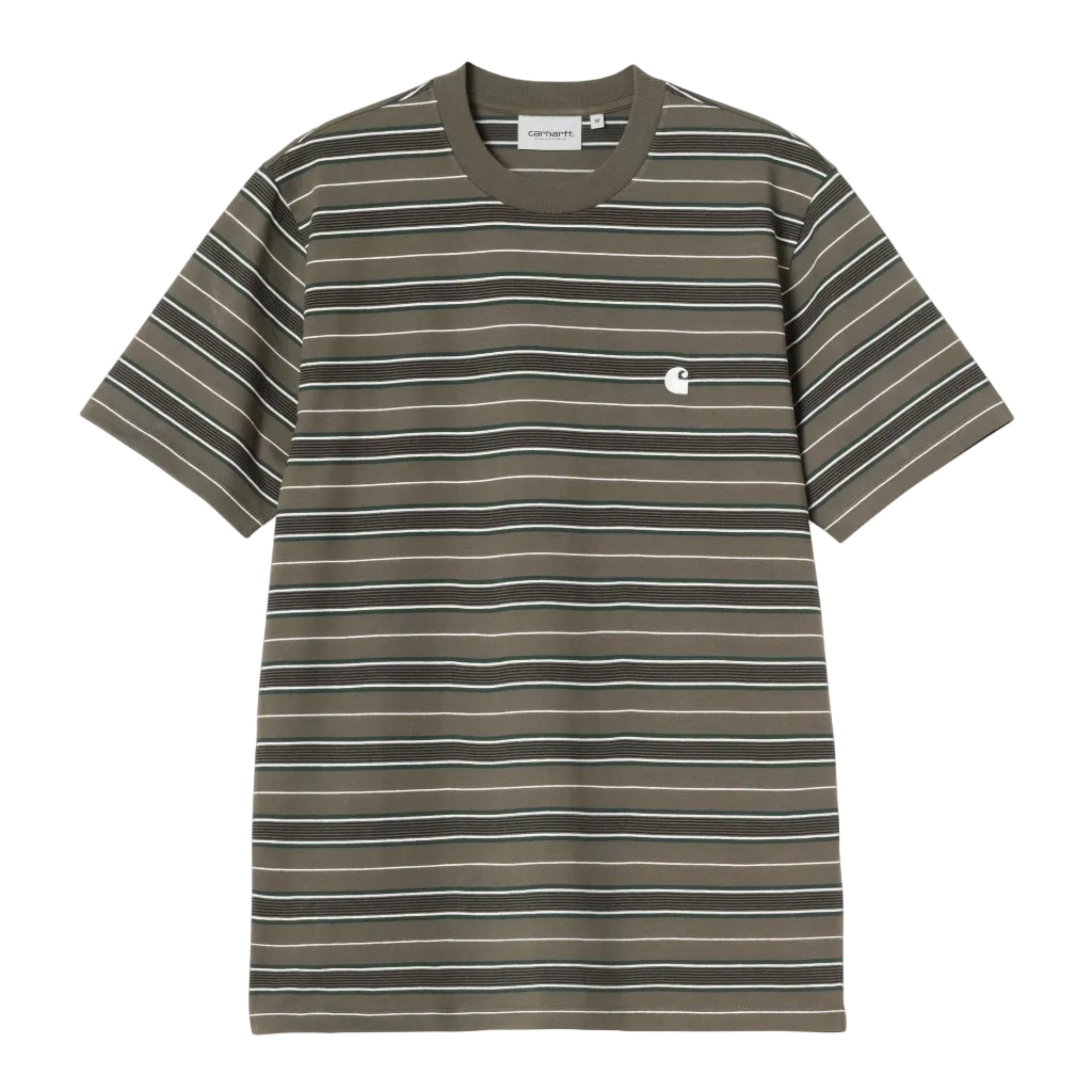 Carhartt WIP S/S Bronson T-shirt - Bronson Stripe/Cypress