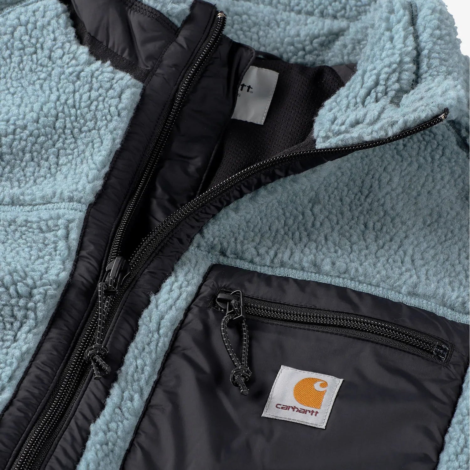 Carhartt WIP Prenits Liner Fleece Jacket - Citadel/Black