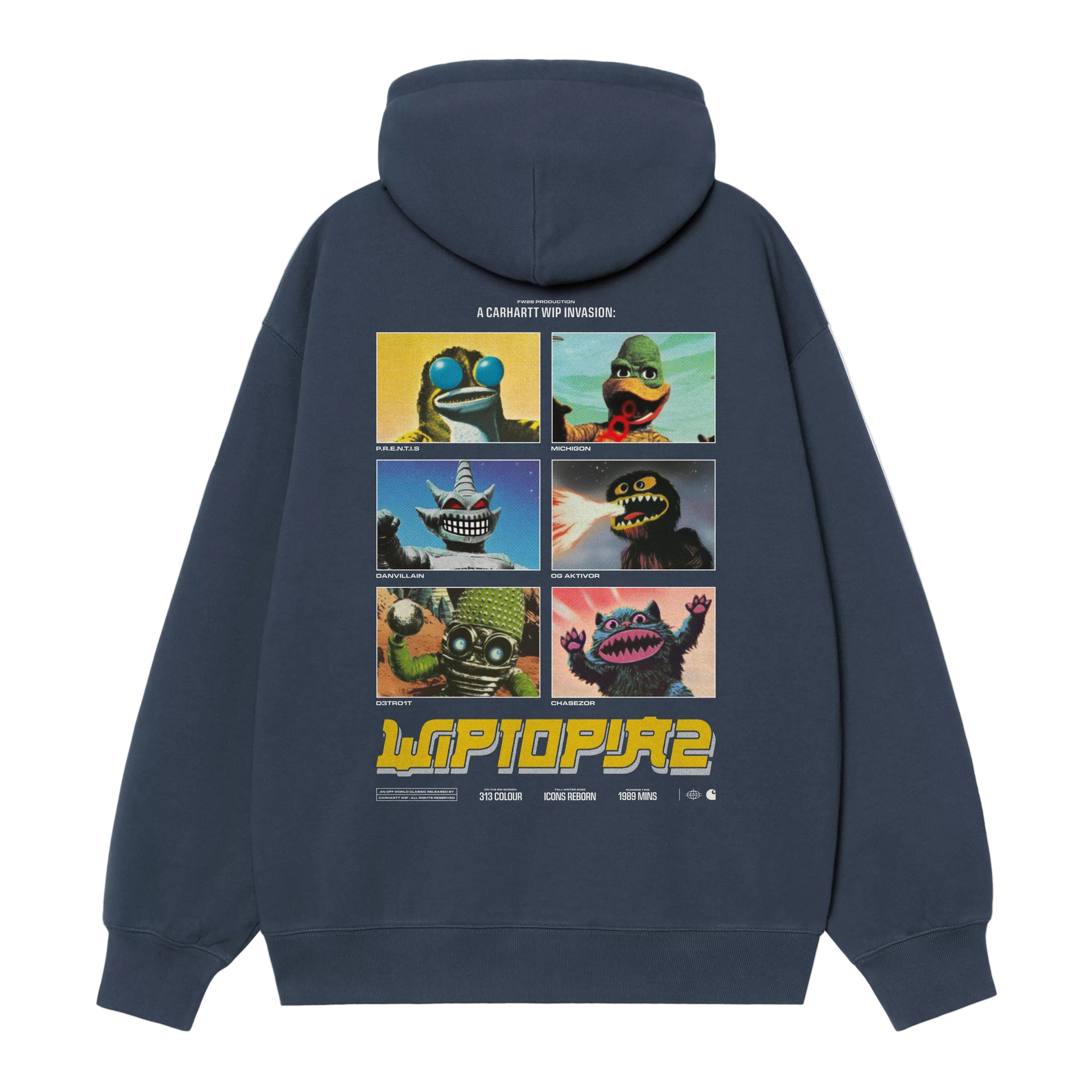 Carhartt WIP Wiptopia 2 Hooded Sweatshirt - Blue