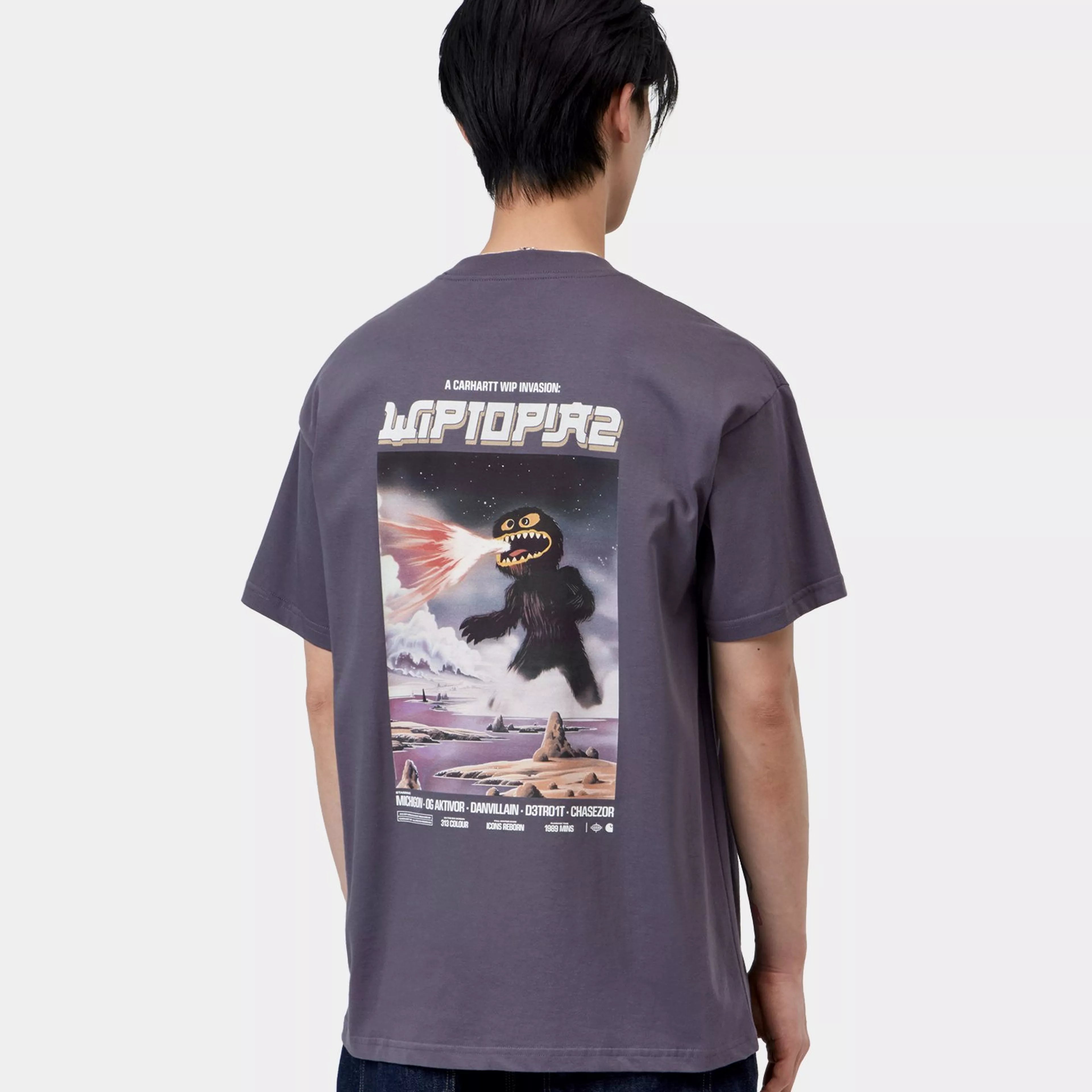 Carhartt WIP S/S Wiptopia II T-shirt - Shady Purple
