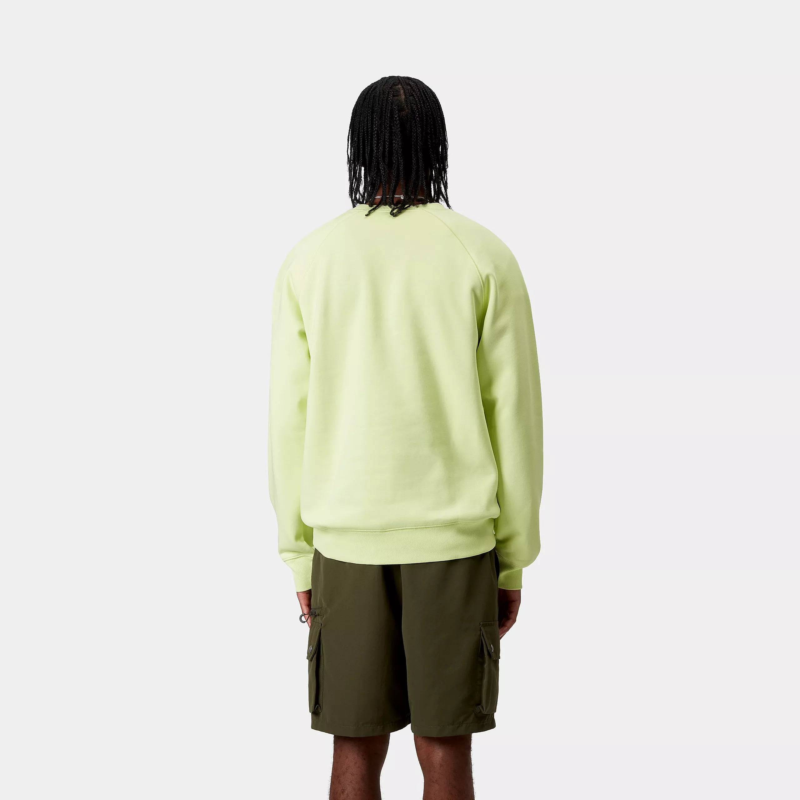 Carhartt WIP Chase Sweatshirt - Air Green/Gold