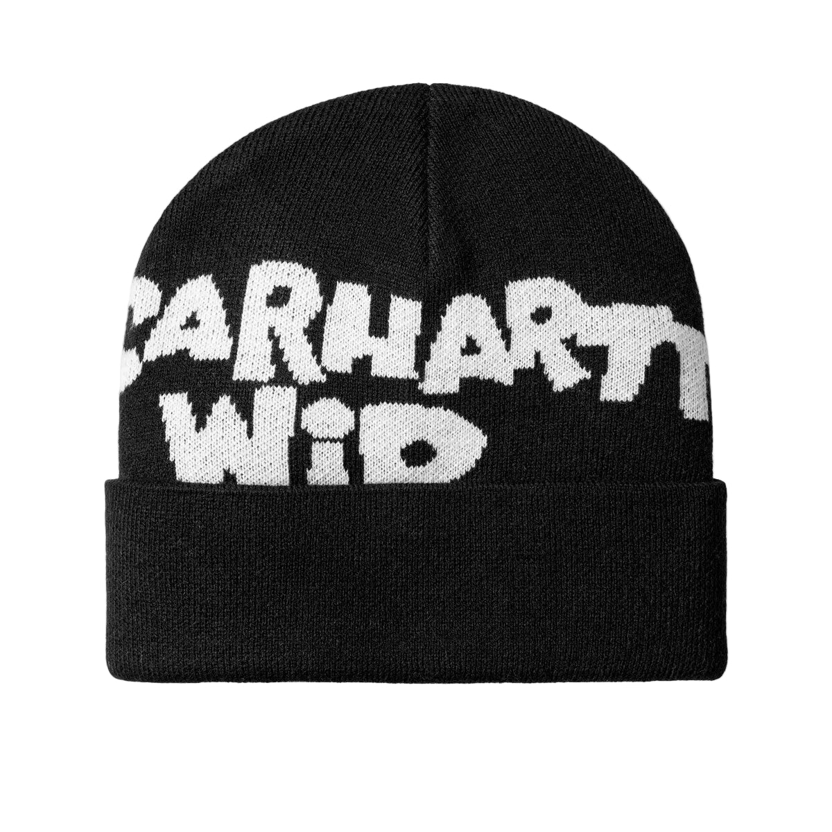 Carhartt WIP Cut Out Beanie - Black/White
