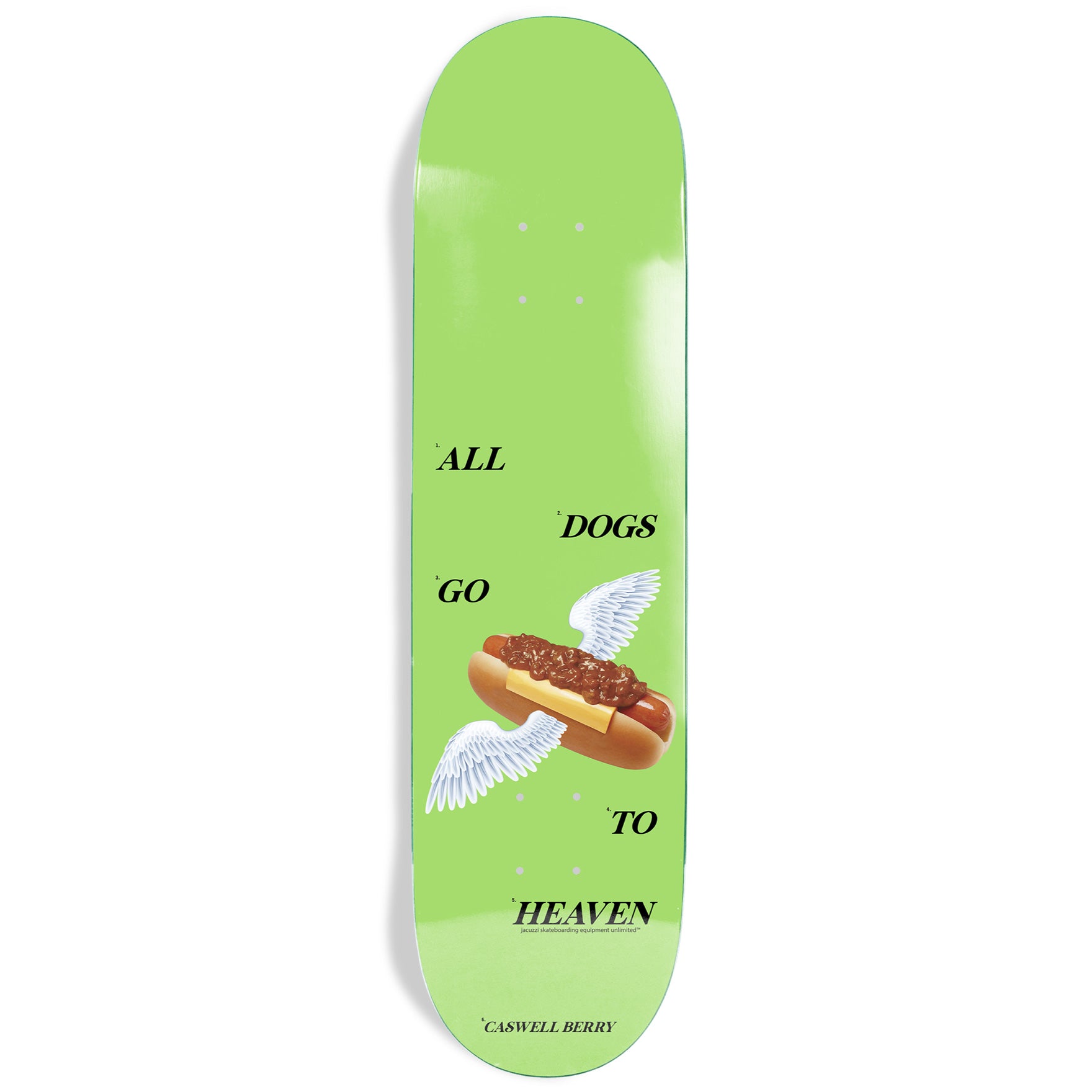 Jacuzzi Unlimited Caswell Berry Hot Dog Heaven Deck - 8.25"