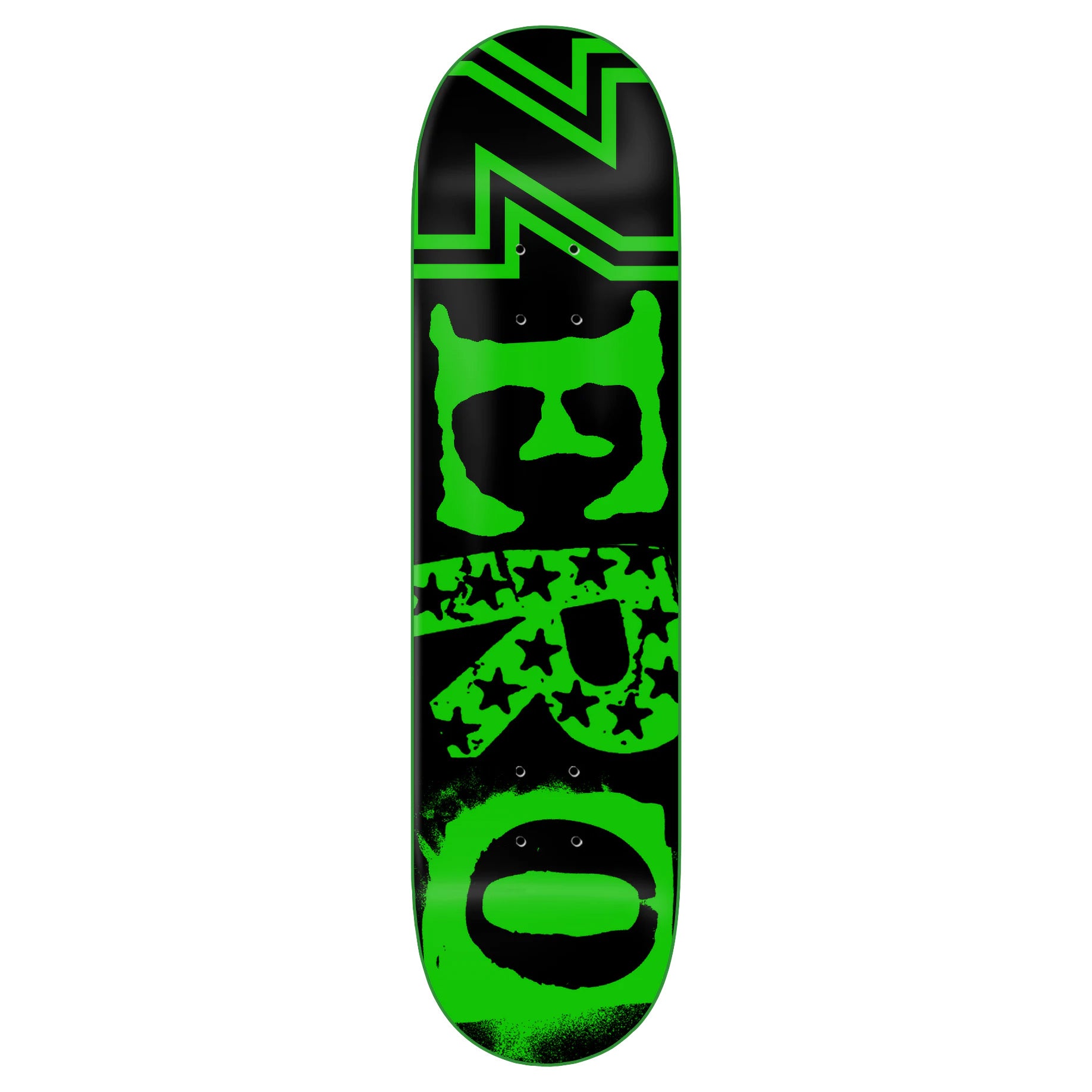 Zero Legacy Ransom Deck - 8.25" Green Dipped