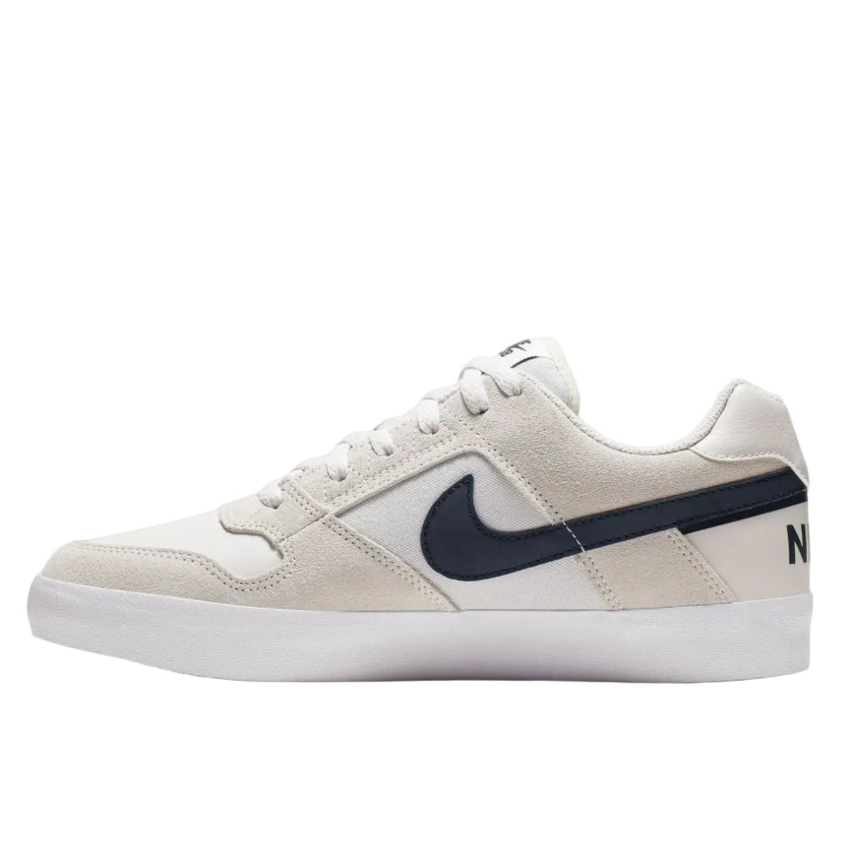 Nike SB Delta Force Vulc Shoes - Vast Grey/Obsidian-Black