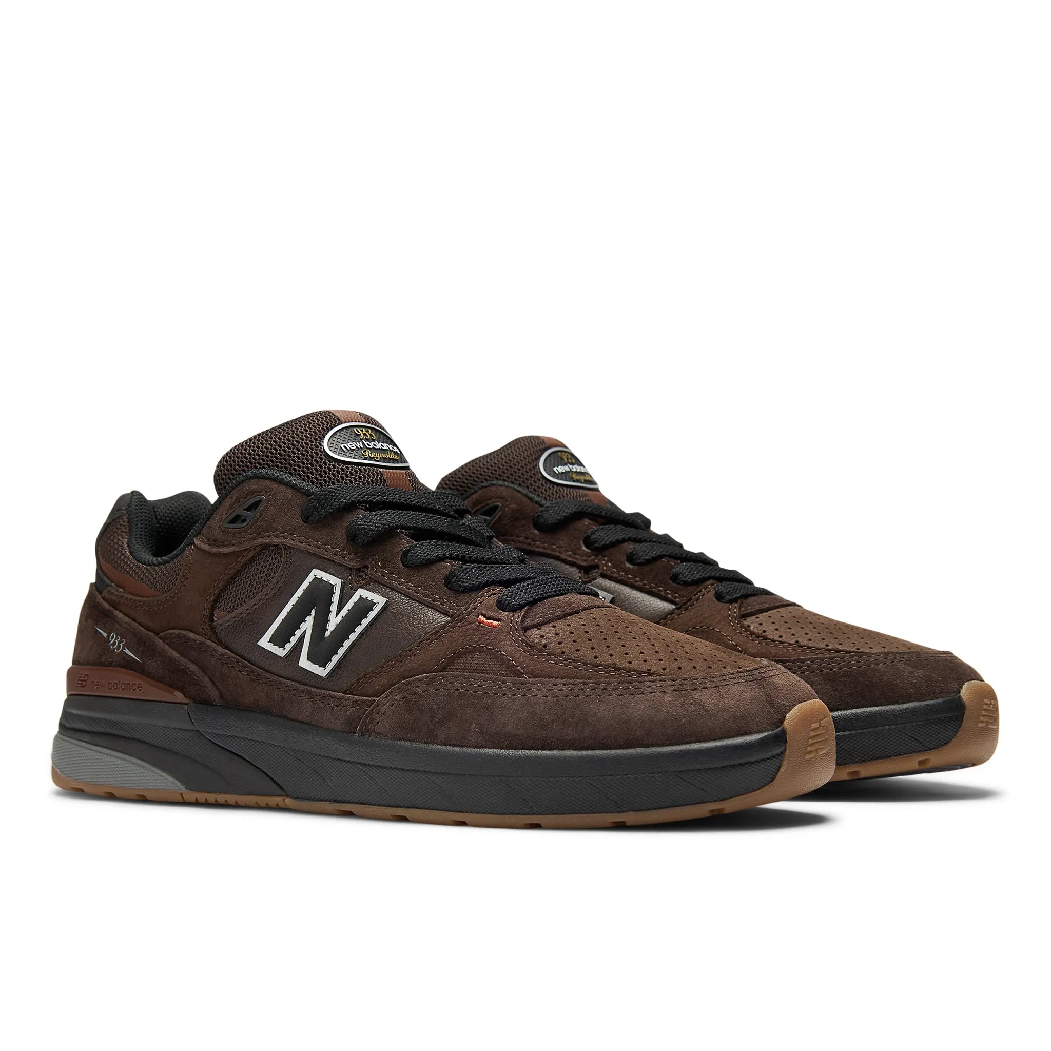 New Balance Numeric Andrew Reynolds 933 Shoes - Baroque Brown/Black