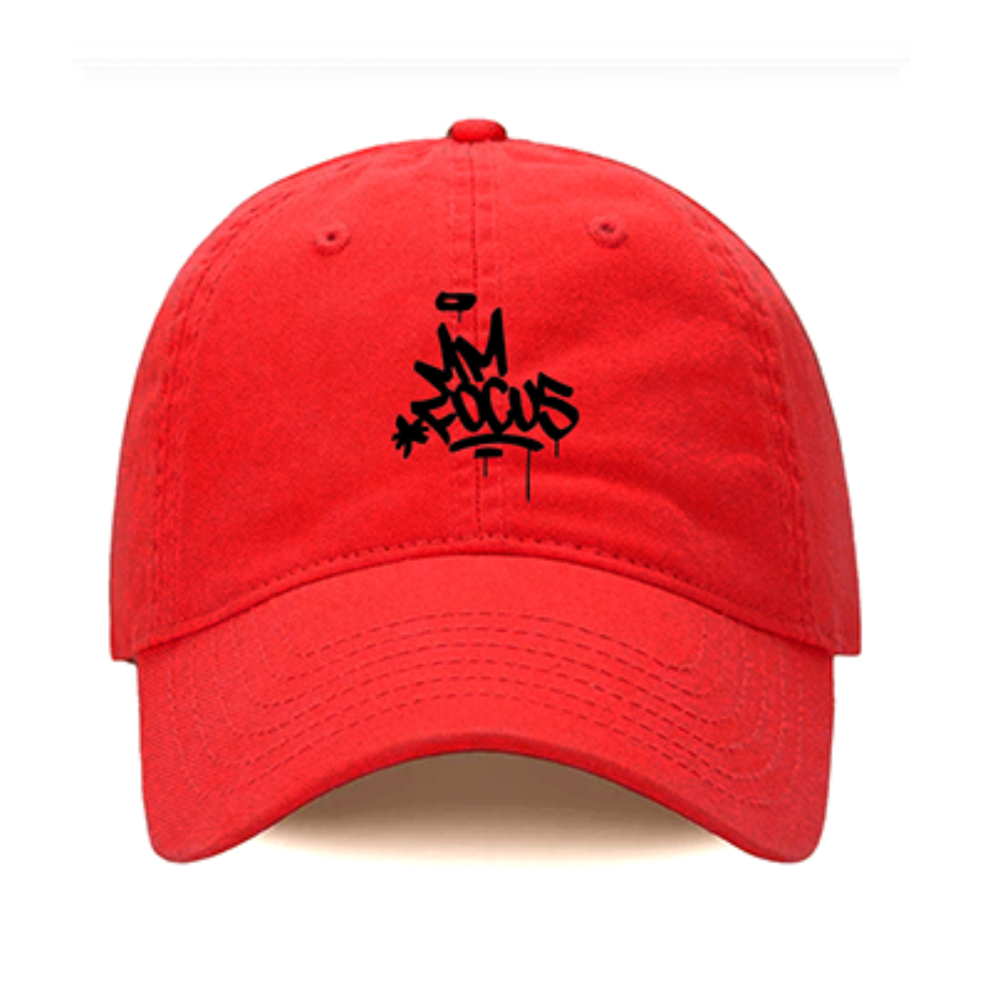 Focus MM Focus Dad Cap - Red