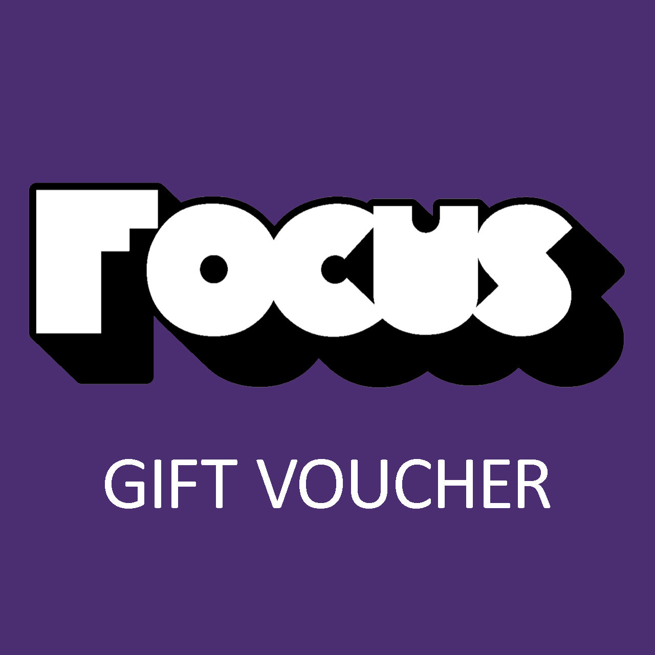 Focus Gift Voucher Card