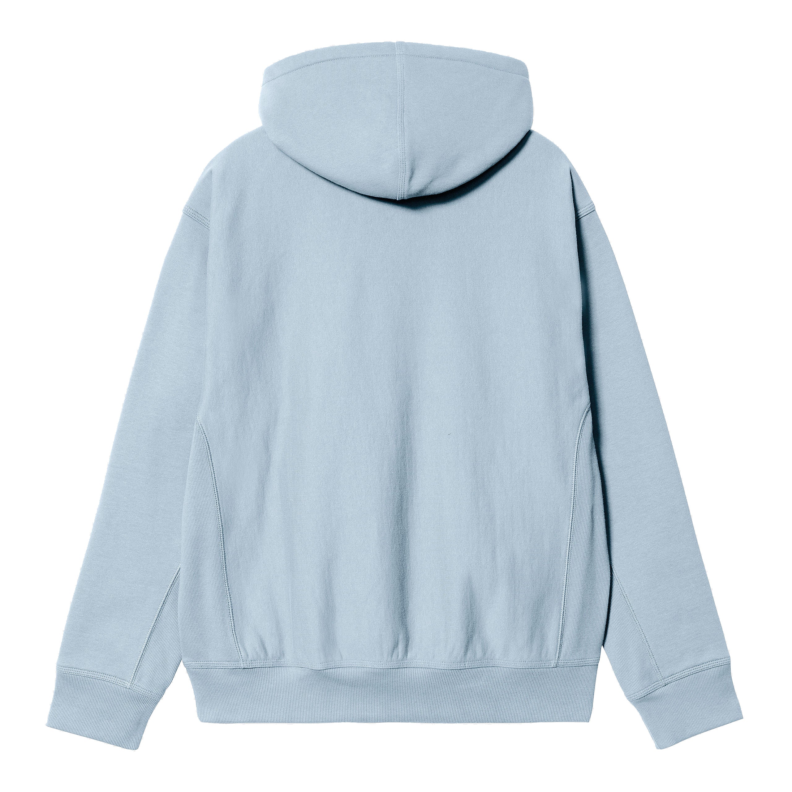 Carhartt WIP American Script Hooded Sweatshirt Frosted Blue