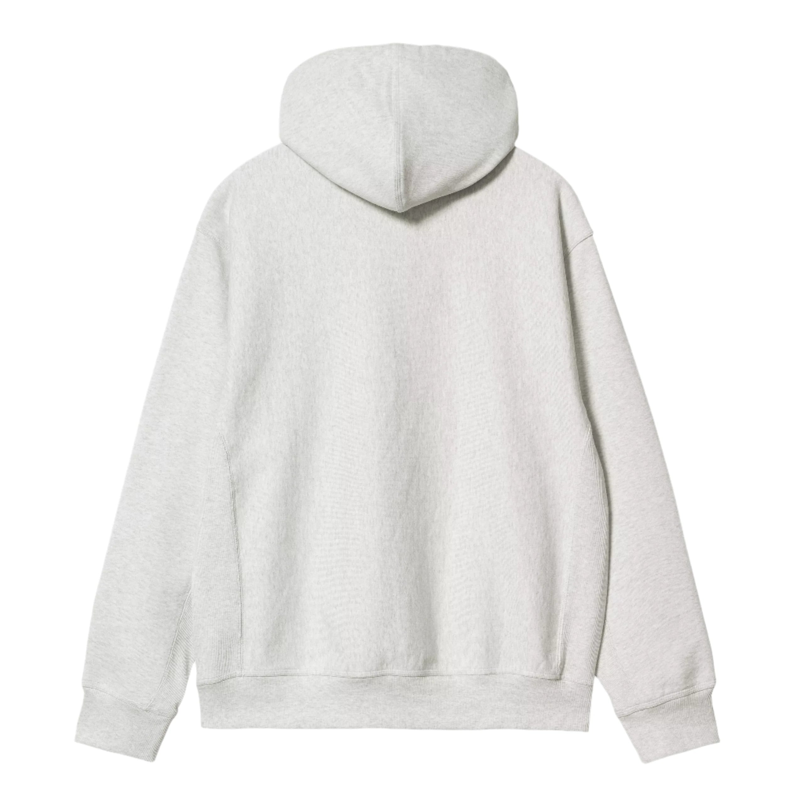 Carhartt WIP American Script Hooded Sweatshirt - Ash Heather