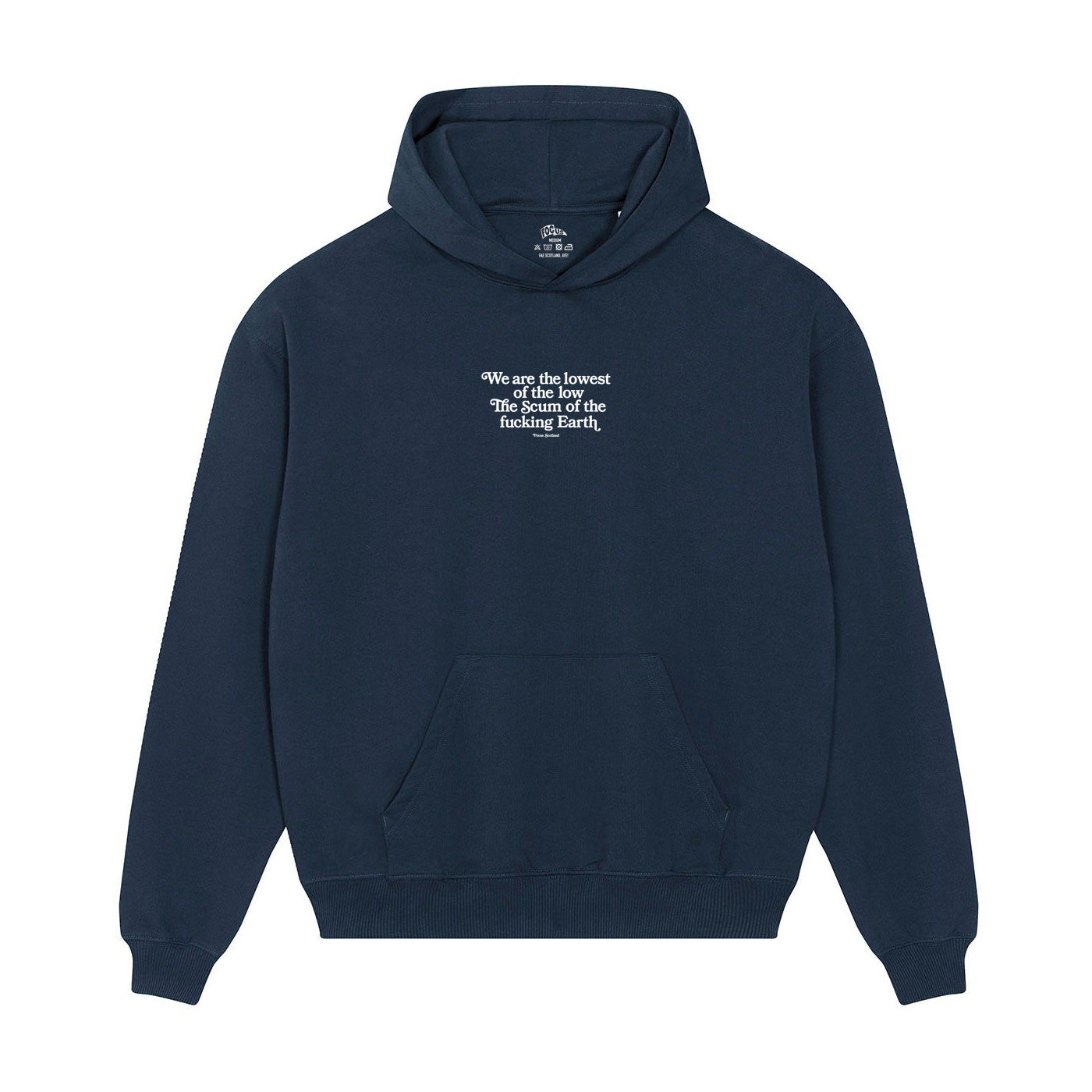 Focus Scum Of The Earth Hooded Sweatshirt - Navy