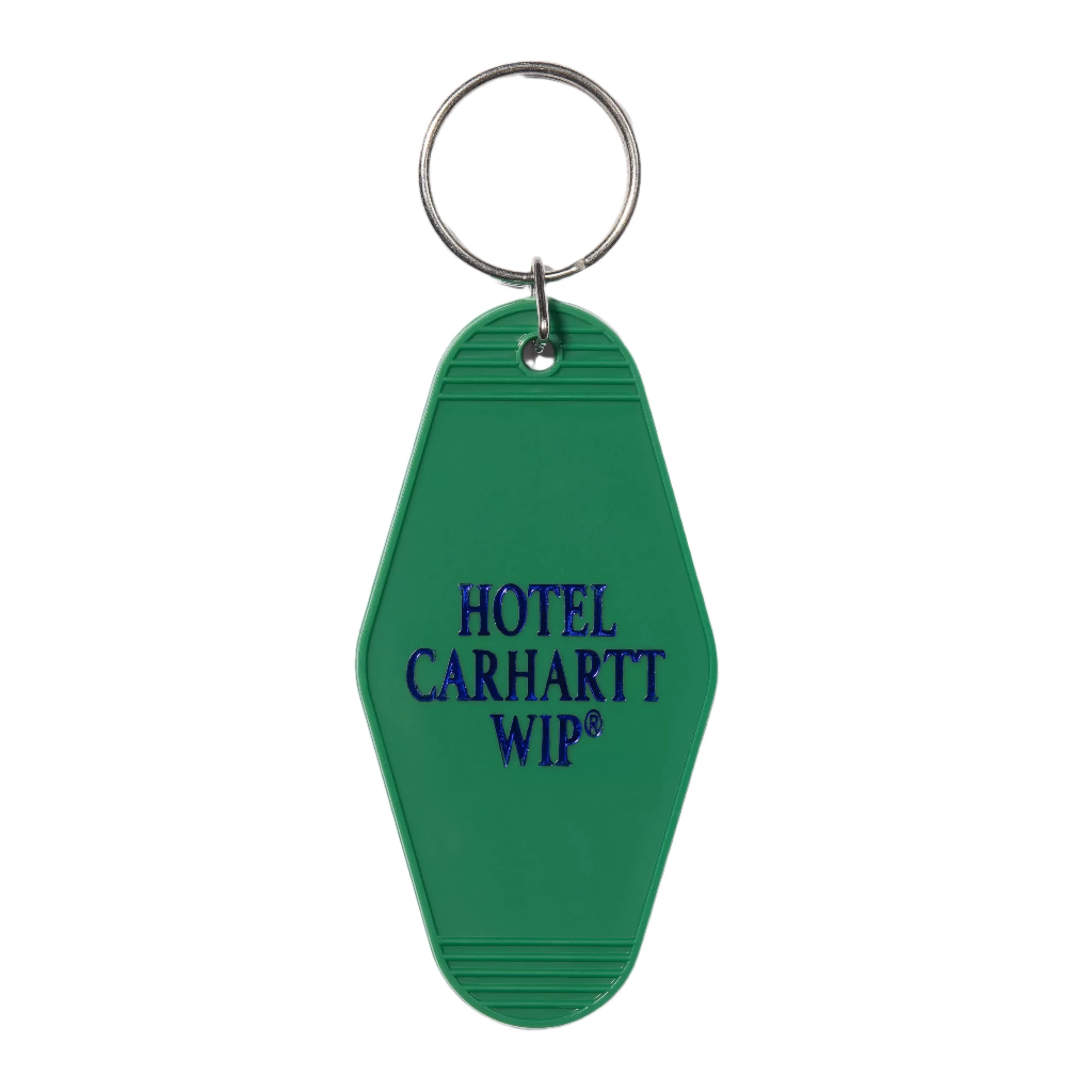 Carhartt WIP Hotel Keys Keychain - Aspen Green/Aura