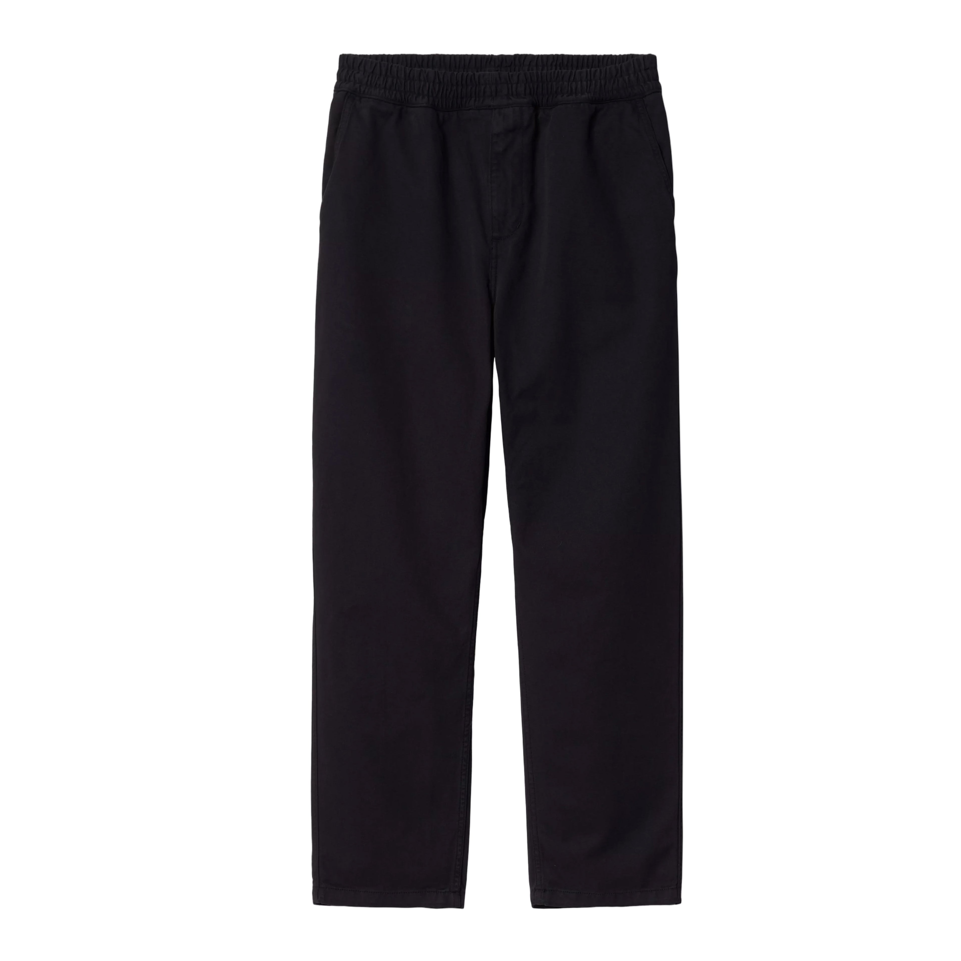 Carhartt WIP Flint Pant - Black Garment Dyed
