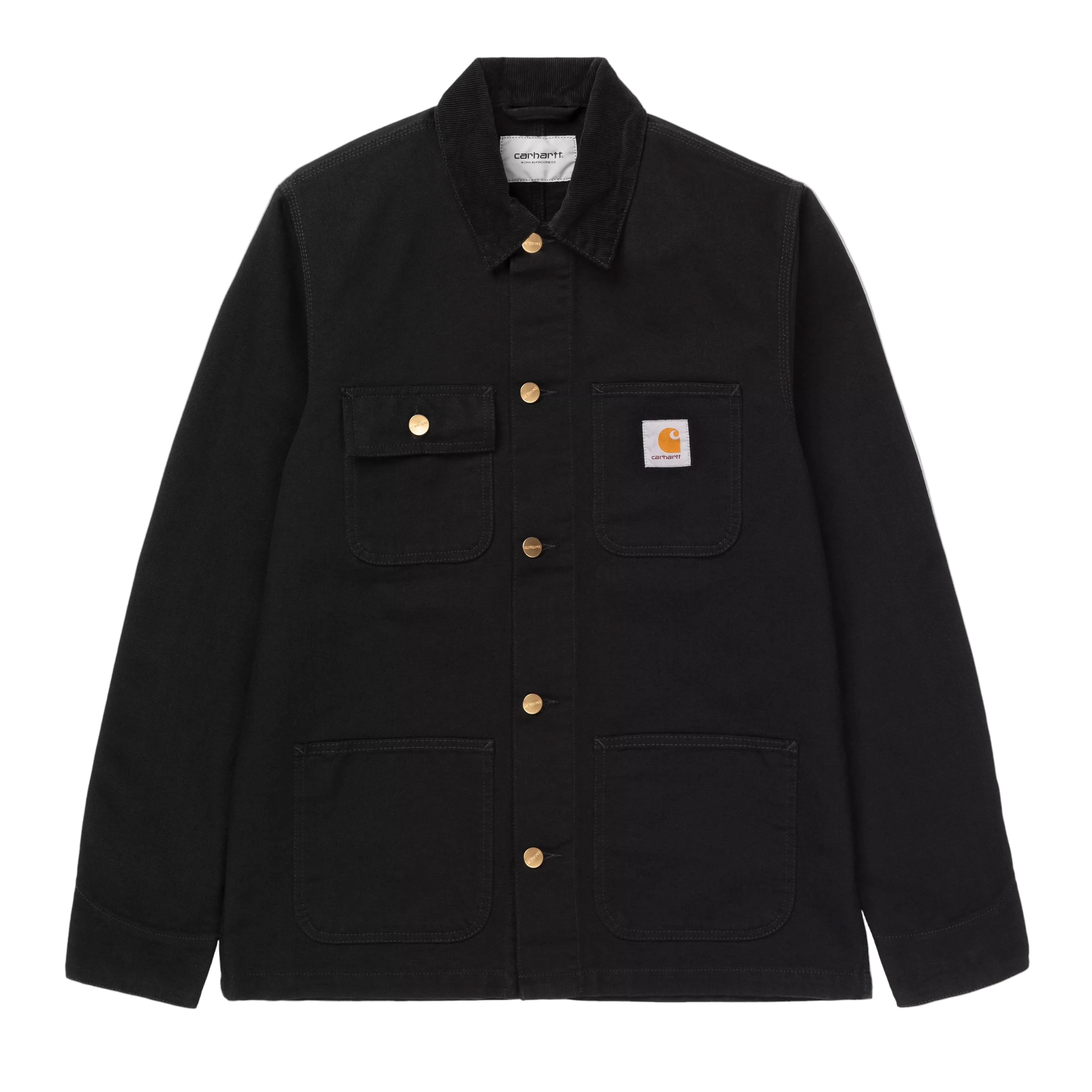 Carhartt WIP Michigan Jacket - Black/Black Rinsed