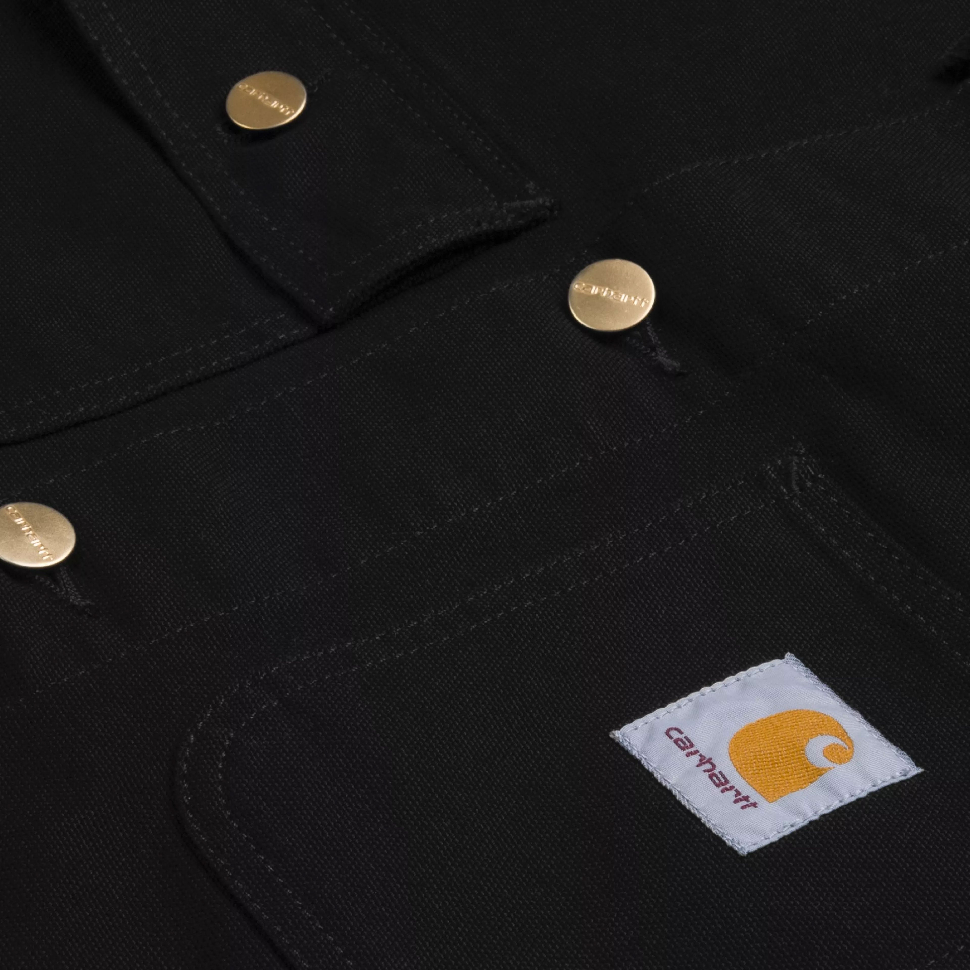 Carhartt WIP Michigan Jacket - Black/Black Rinsed