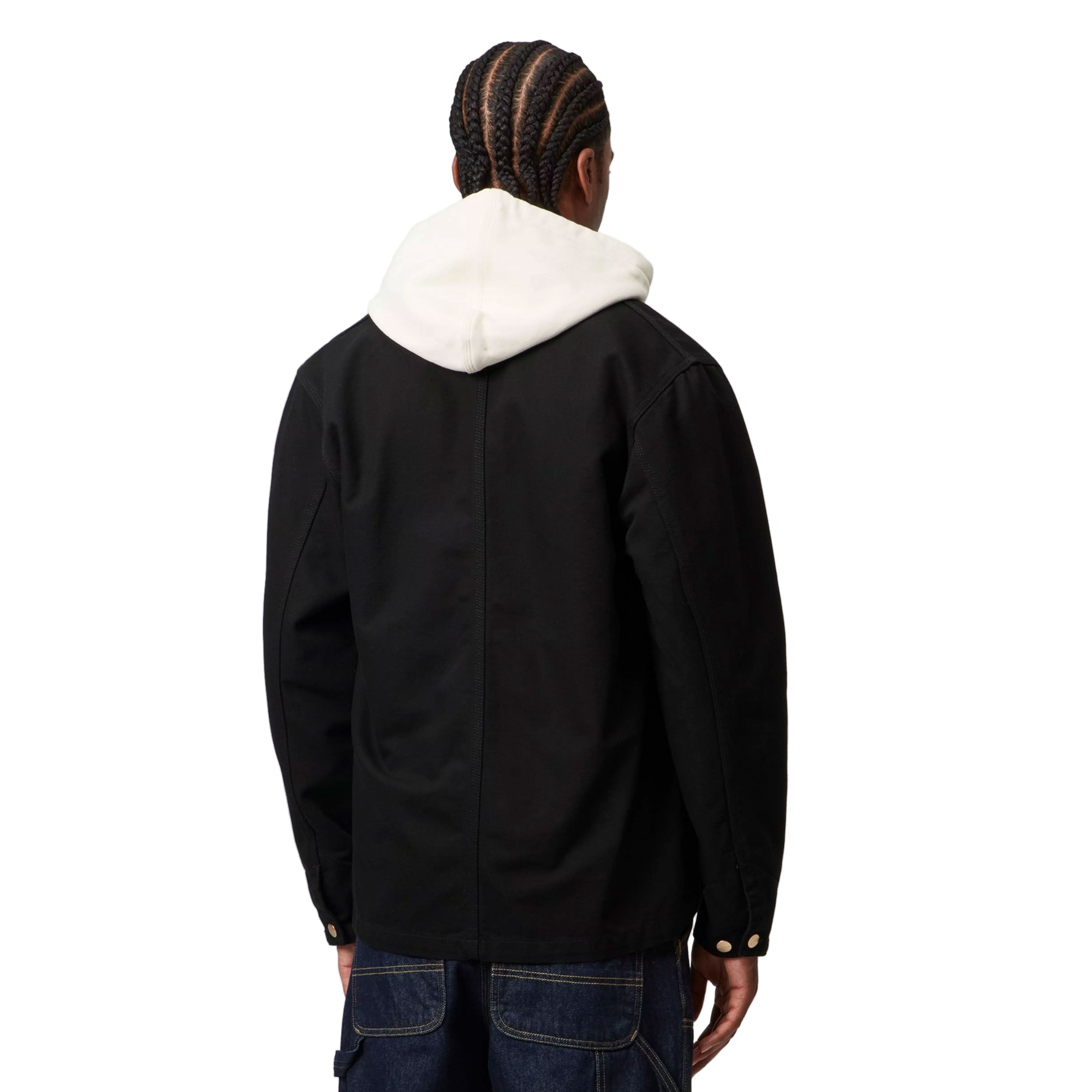 Carhartt WIP Michigan Jacket - Black/Black Rinsed