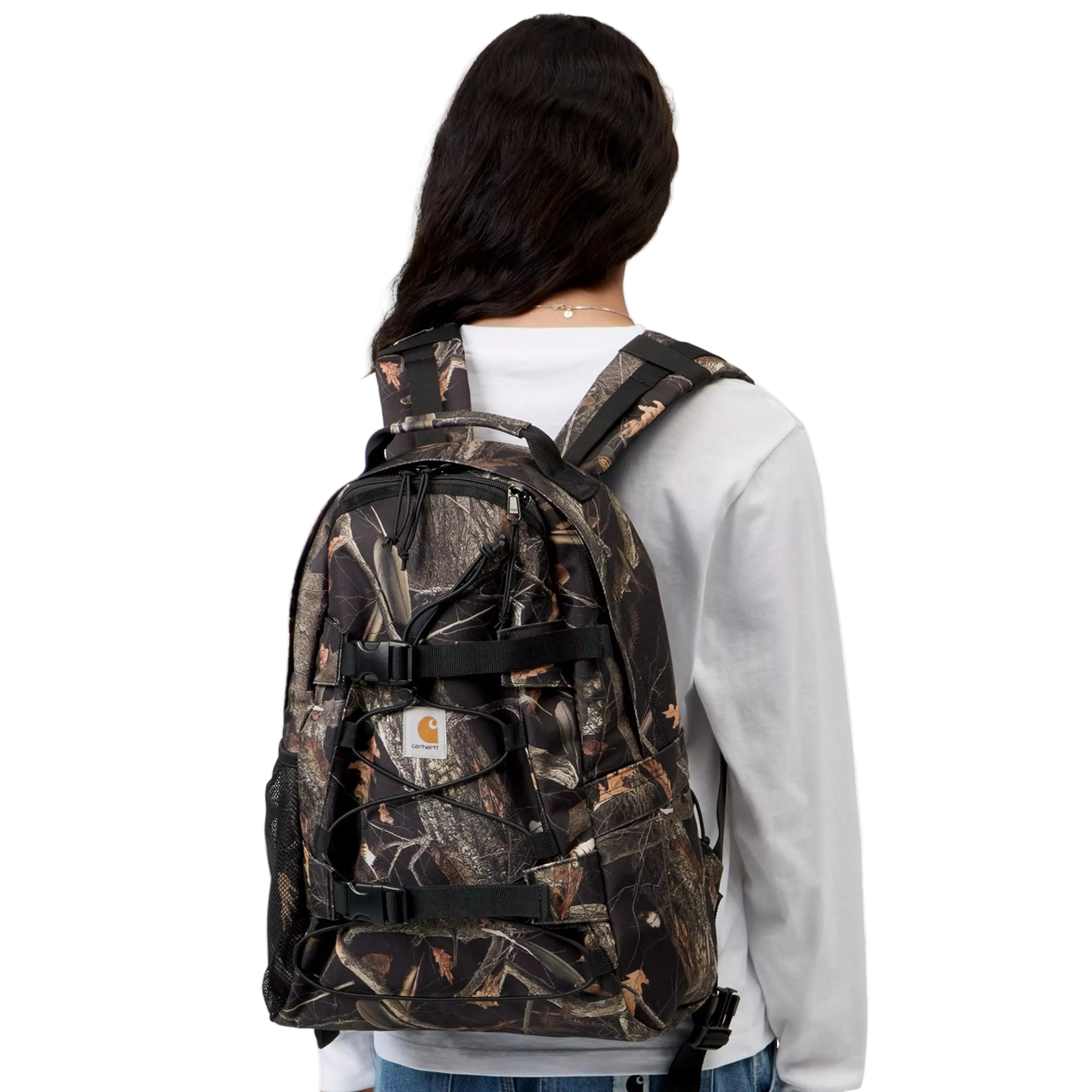 Carhartt WIP Kickflip Backpack - Camo Feather Tree/Black
