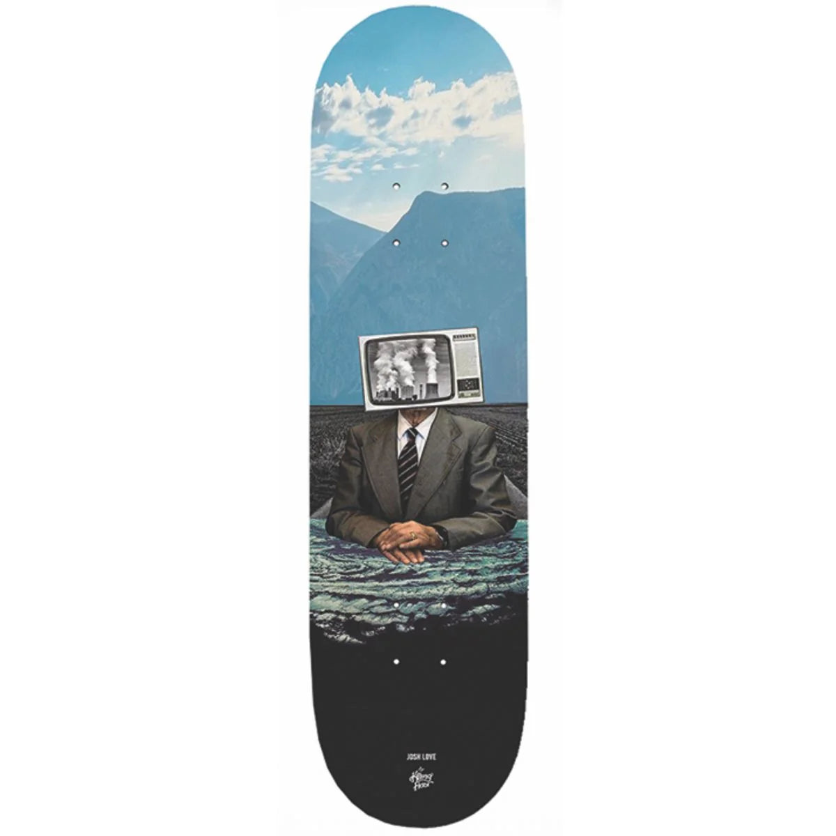 The Killing Floor Josh Love Fake News Deck - 8.38"