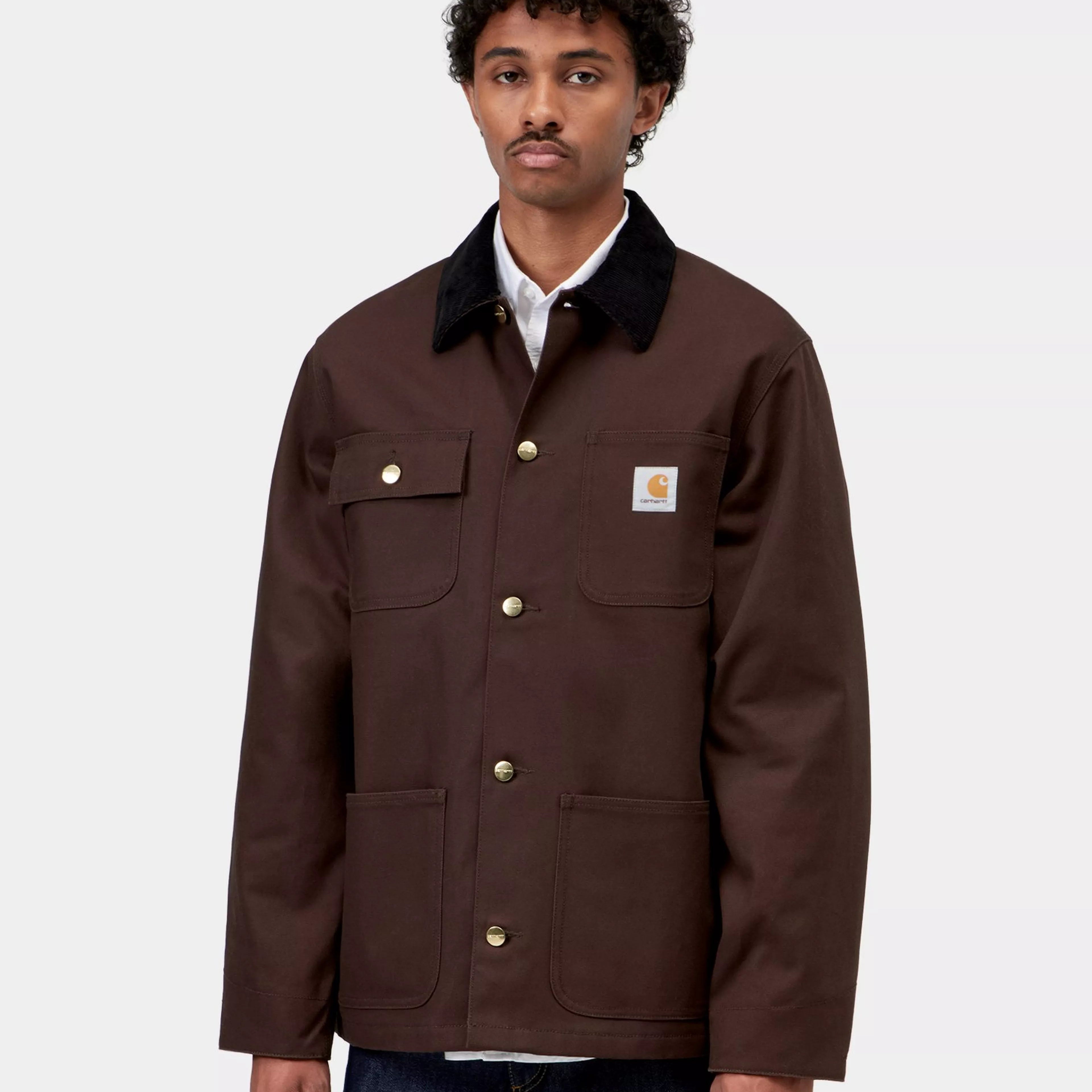Carhartt WIP Michigan Coat (Winter) - Tobacco/Black