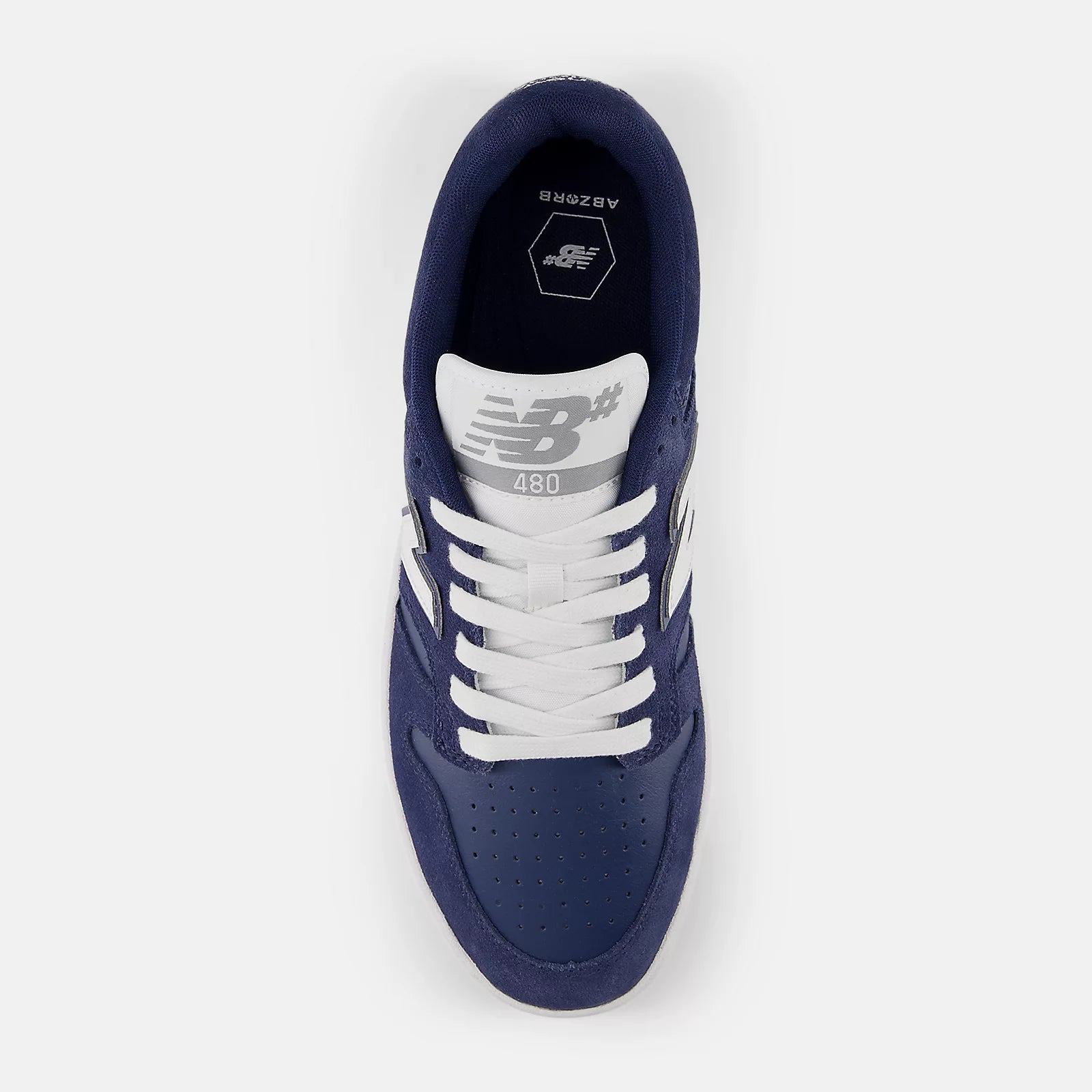 New Balance Numeric NM480 Shoes - Navy/White