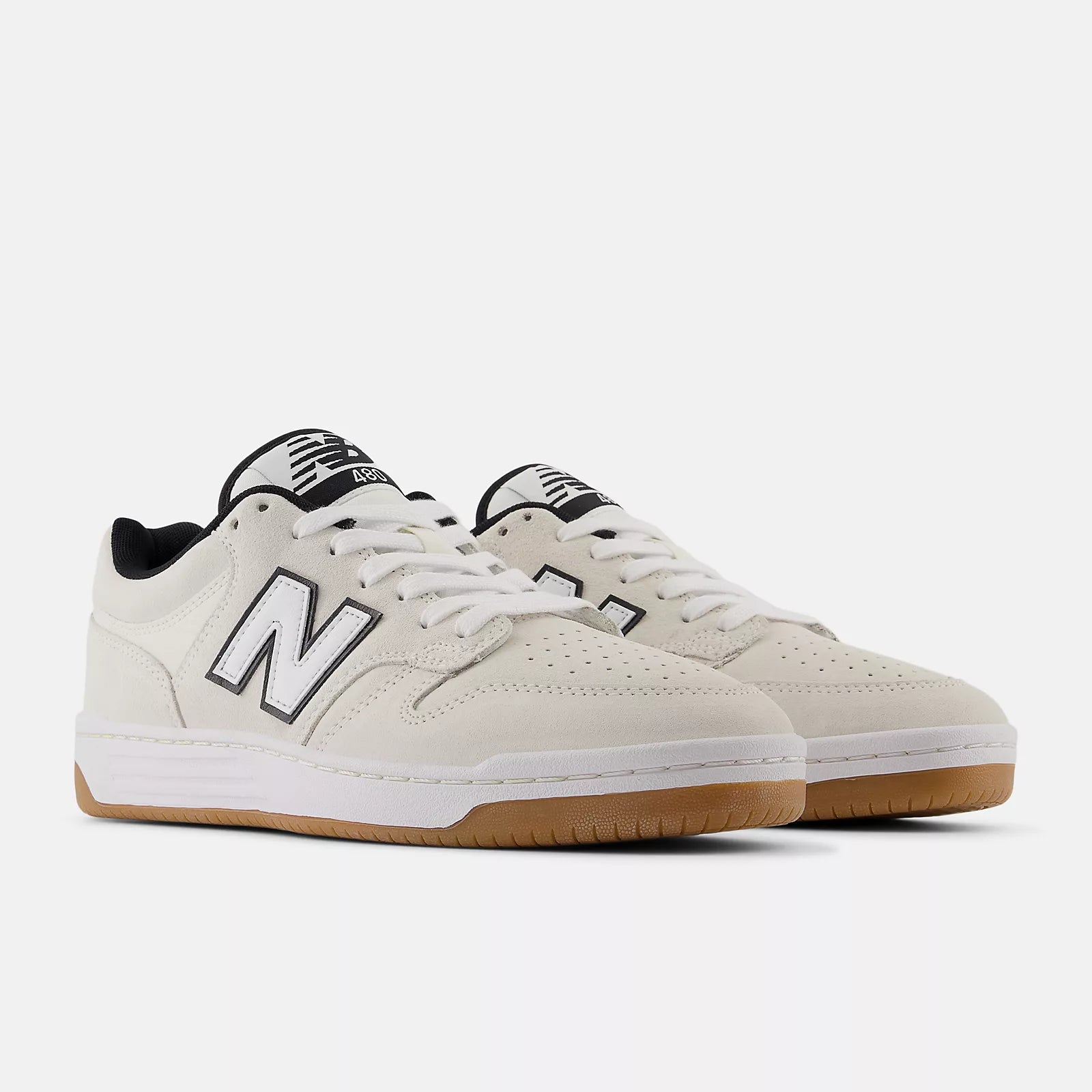 New Balance Numeric NM480 Shoes - White/Black
