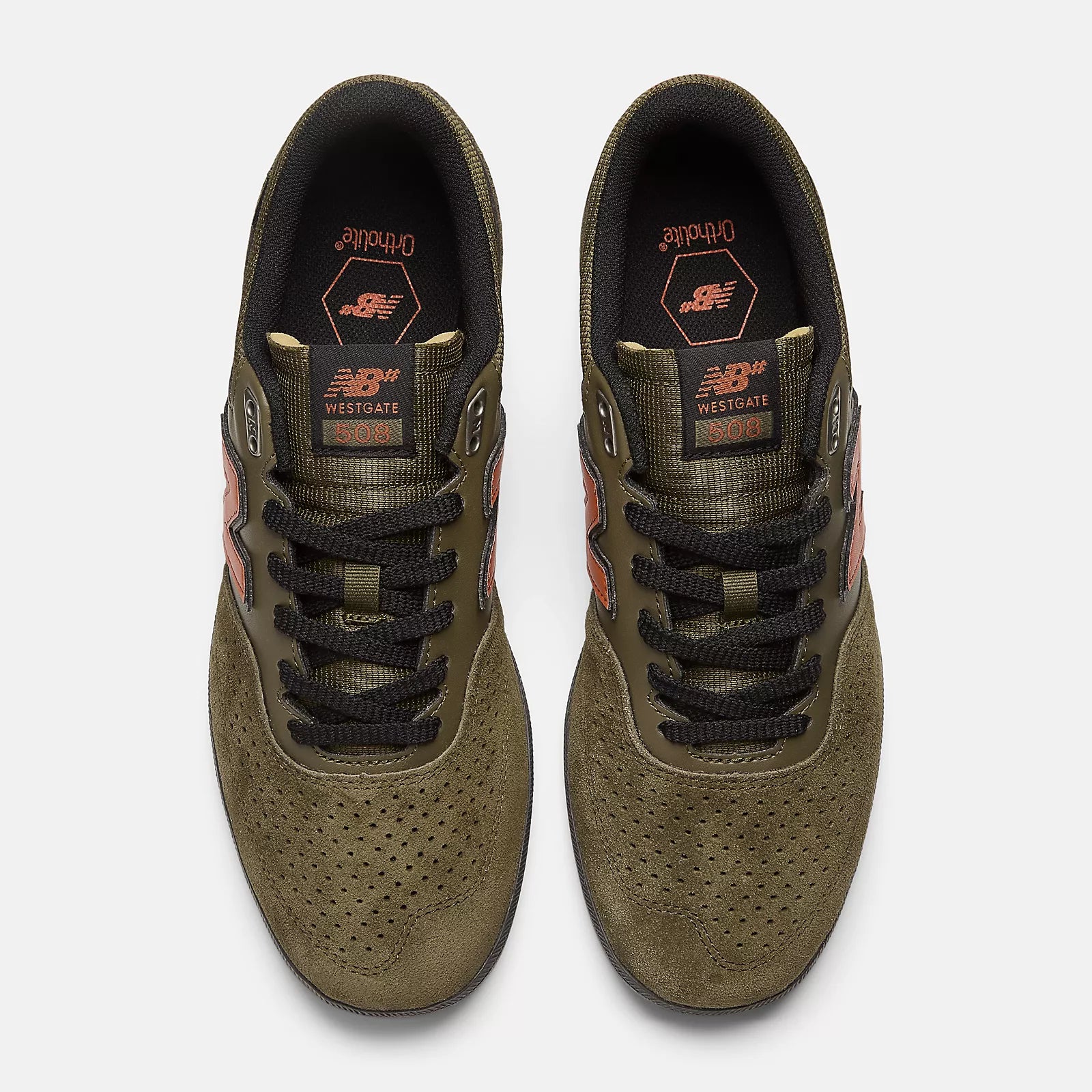 New Balance Numeric NM508 Brandon Westgate - Olive/Burnt Orange