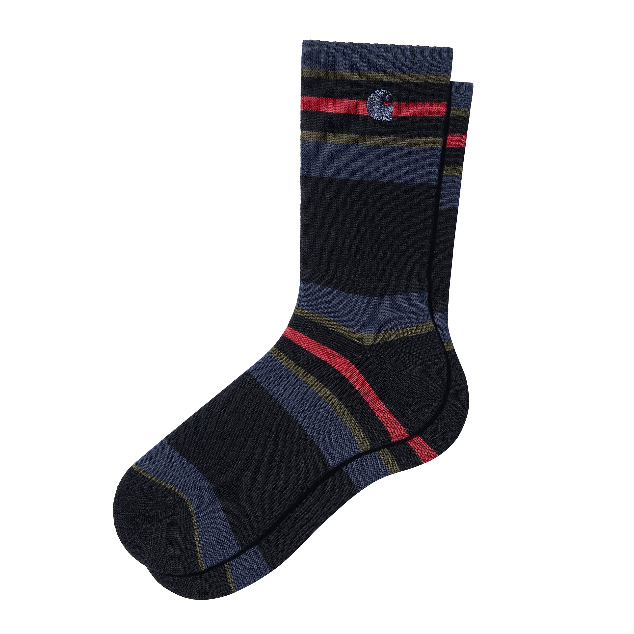 Carhartt WIP Oregon Socks - Starco Stripe/Black