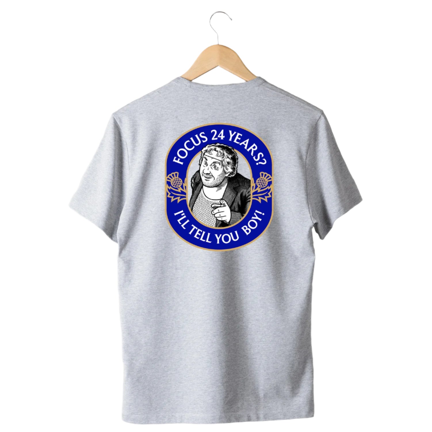 Focus I'll Tell You Boy! T-shirt - Sport Grey