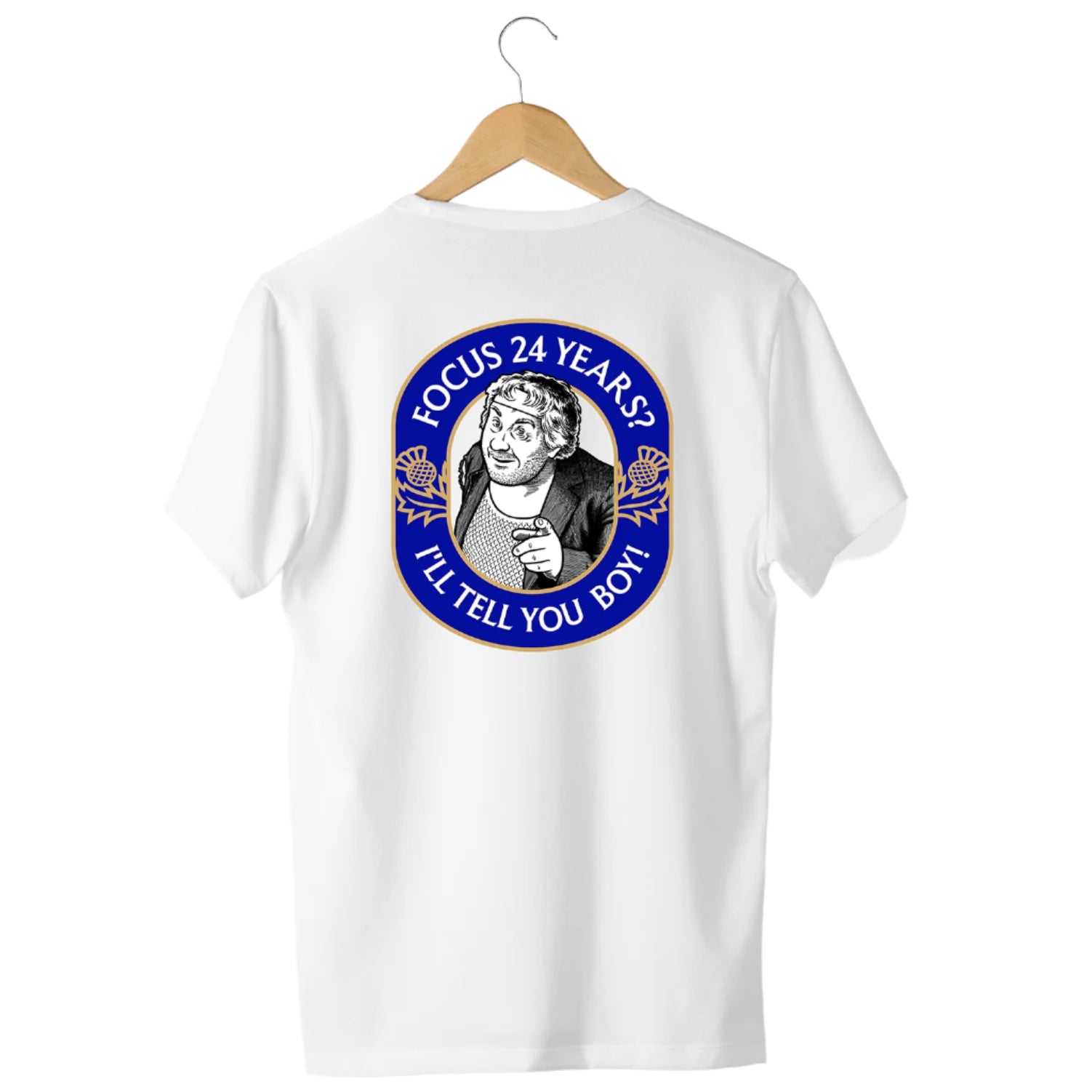 Focus I'll Tell You Boy! T-shirt - White