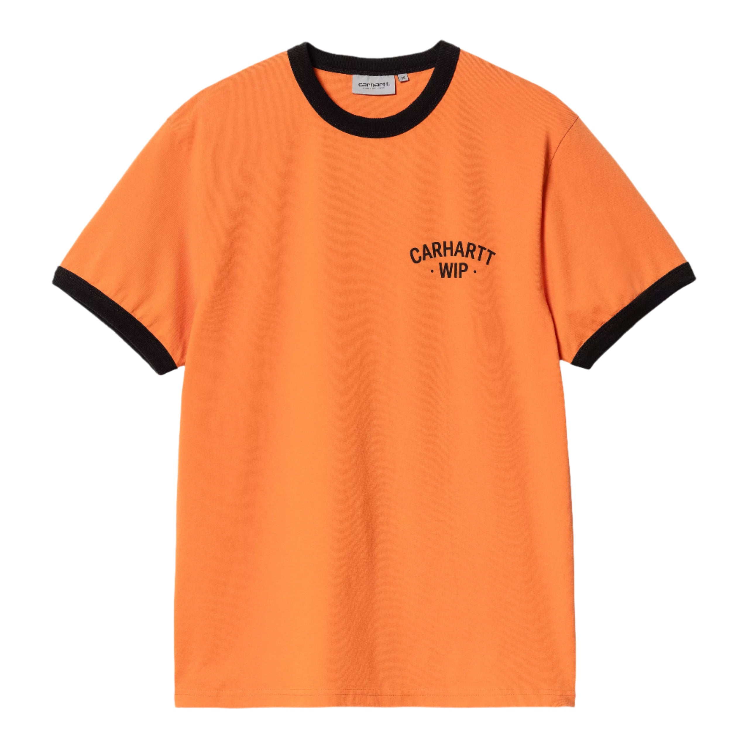 Carhartt WIP Pocket Ringer T-shirt - Pumpkin/Black